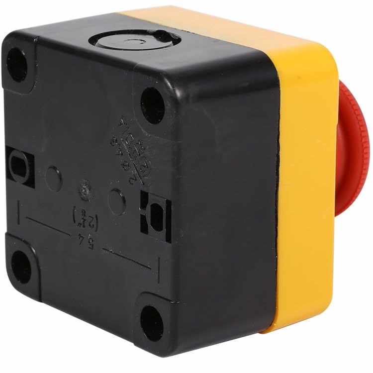 Interruptor de Botón de Parada de Emergencia NO/NC 660V 10 A - imagen 2