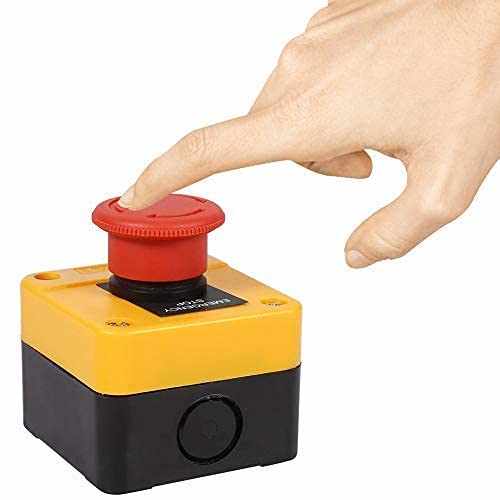 Interruptor de Botón de Parada de Emergencia NO/NC 660V 10 A - imagen 4