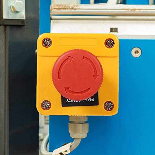 Interruptor de Botón de Parada de Emergencia NO/NC 660V 10 A - imagen 5