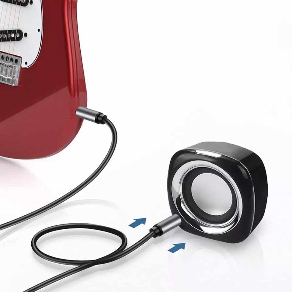 Cable De Audio TRS Jack 3.5 mm macho a Jack 6.35 mm macho Estereo 1 Metro - imagen 2