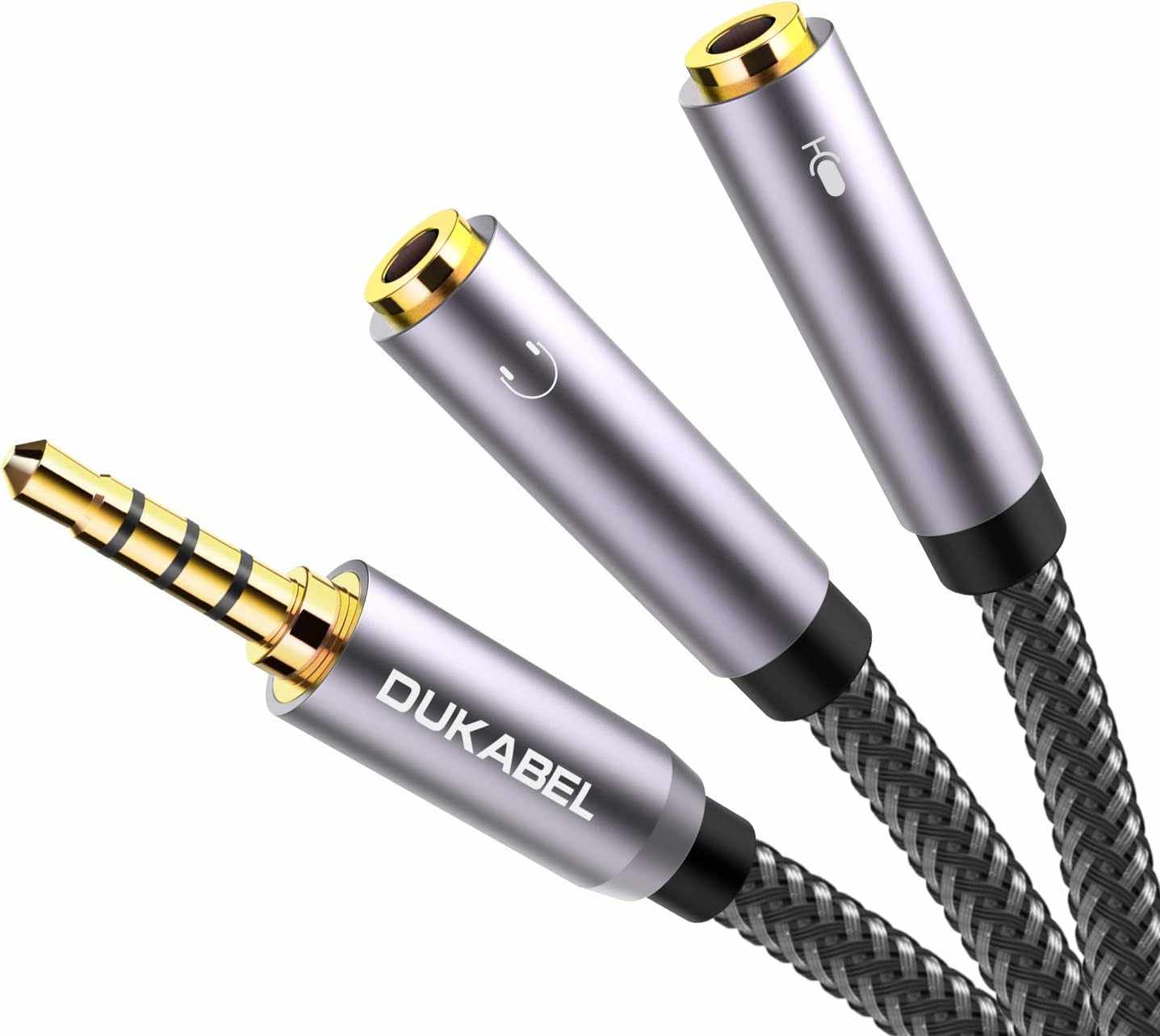Adaptador Divisor de Auriculares y microfono 27.5 cm - imagen 1