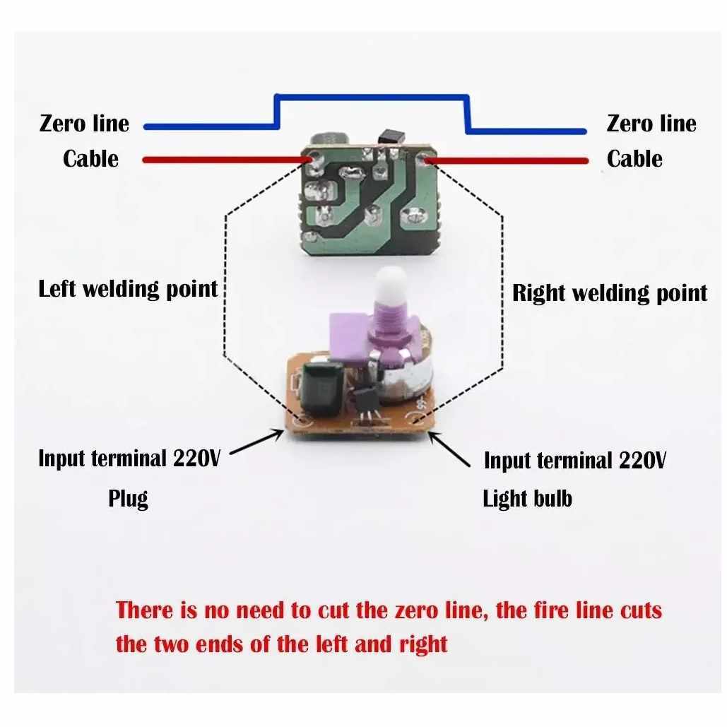 Potenciometro regulador de luz con Interruptor Blanco - imagen 3