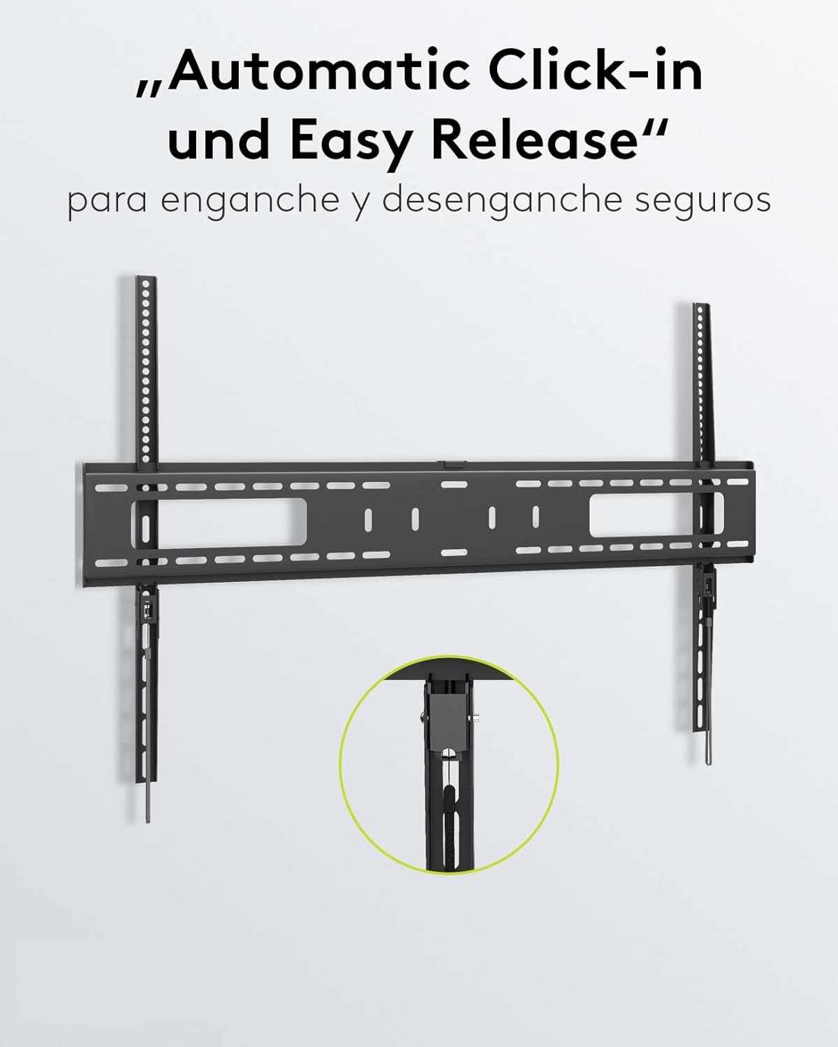 Soporte de pared para TV de 43 a 100 pulgadas fijo - imagen 6