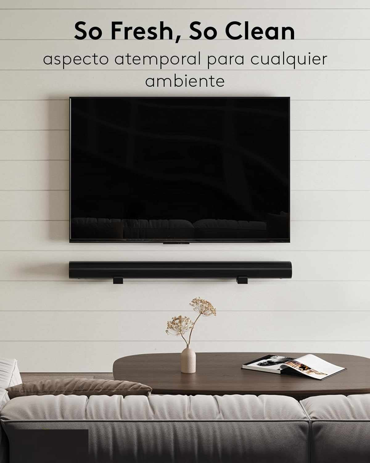 Soporte Universal ajustable  para Barra de Sonido hasta 15 Kg - imagen 6