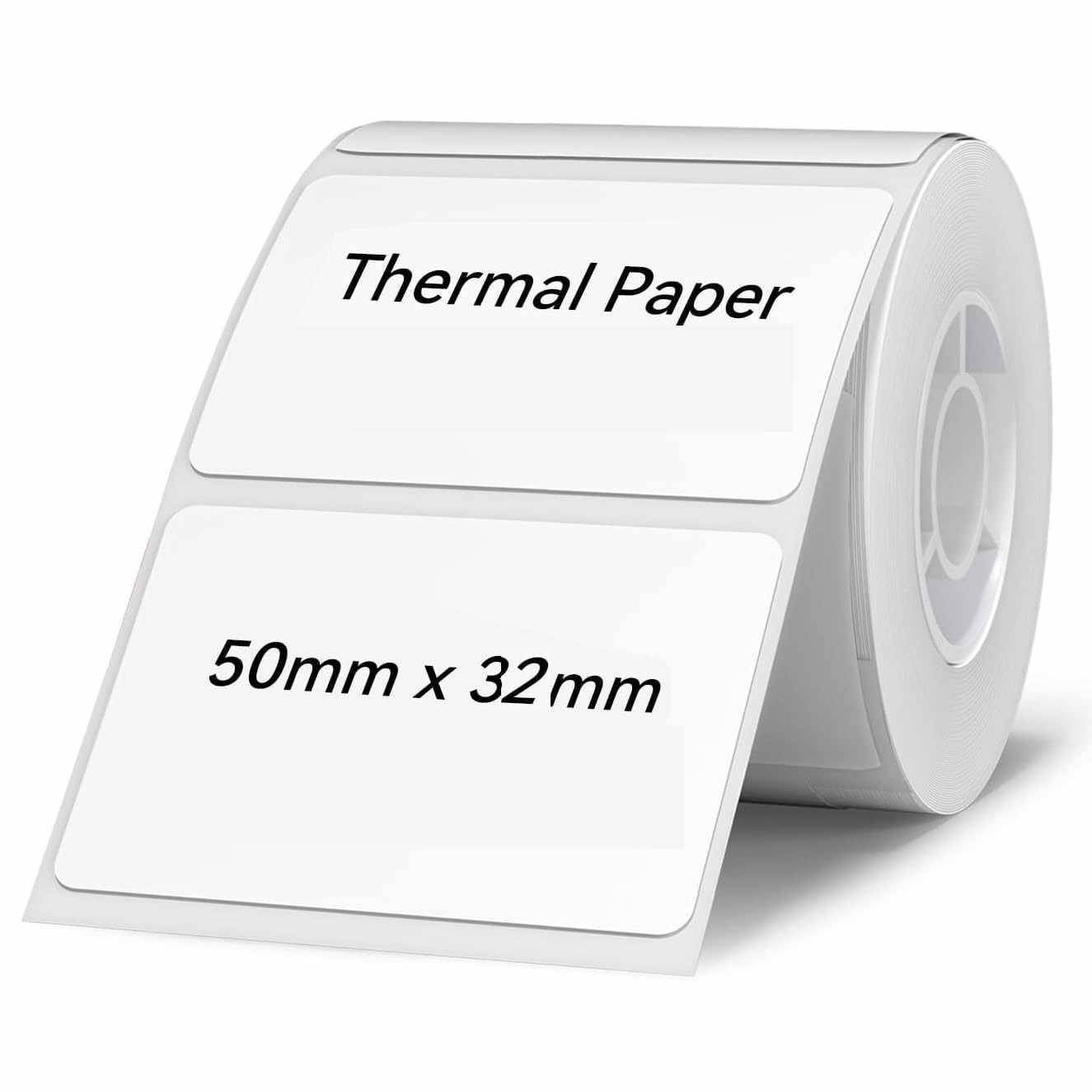 Rollos de etiquetas térmicas ZINTA 50x32mm 1000 etiquetas