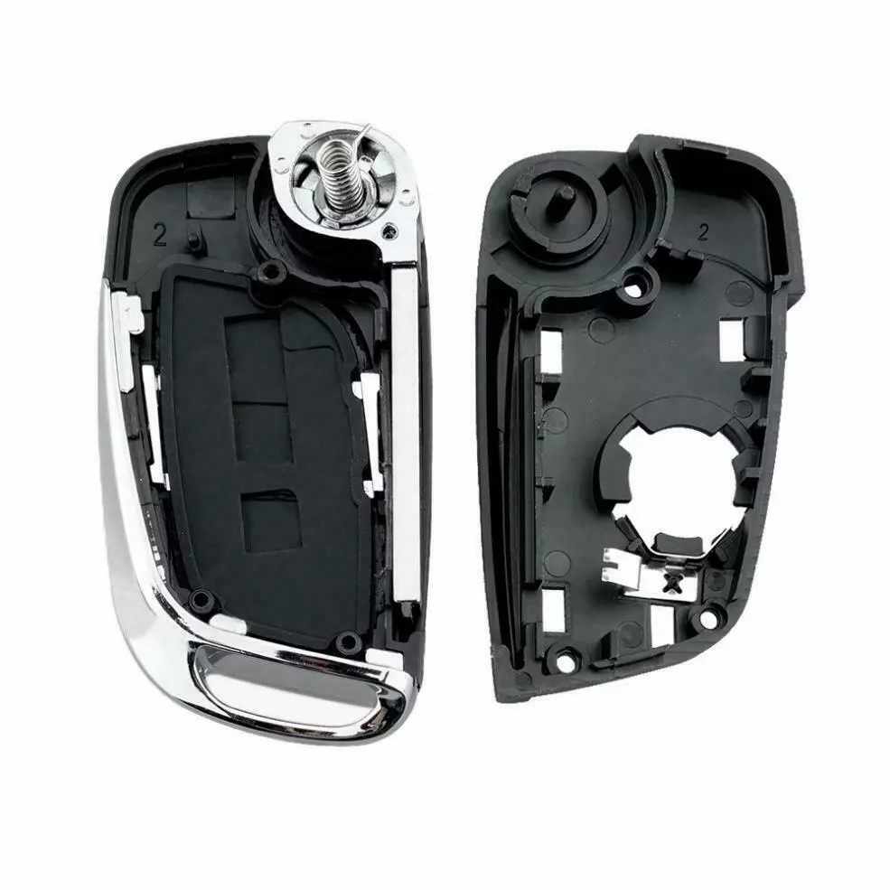 Carcasa mando llave de coche 3 botones compatible con citroen y peugeot con zocalo pila - imagen 2