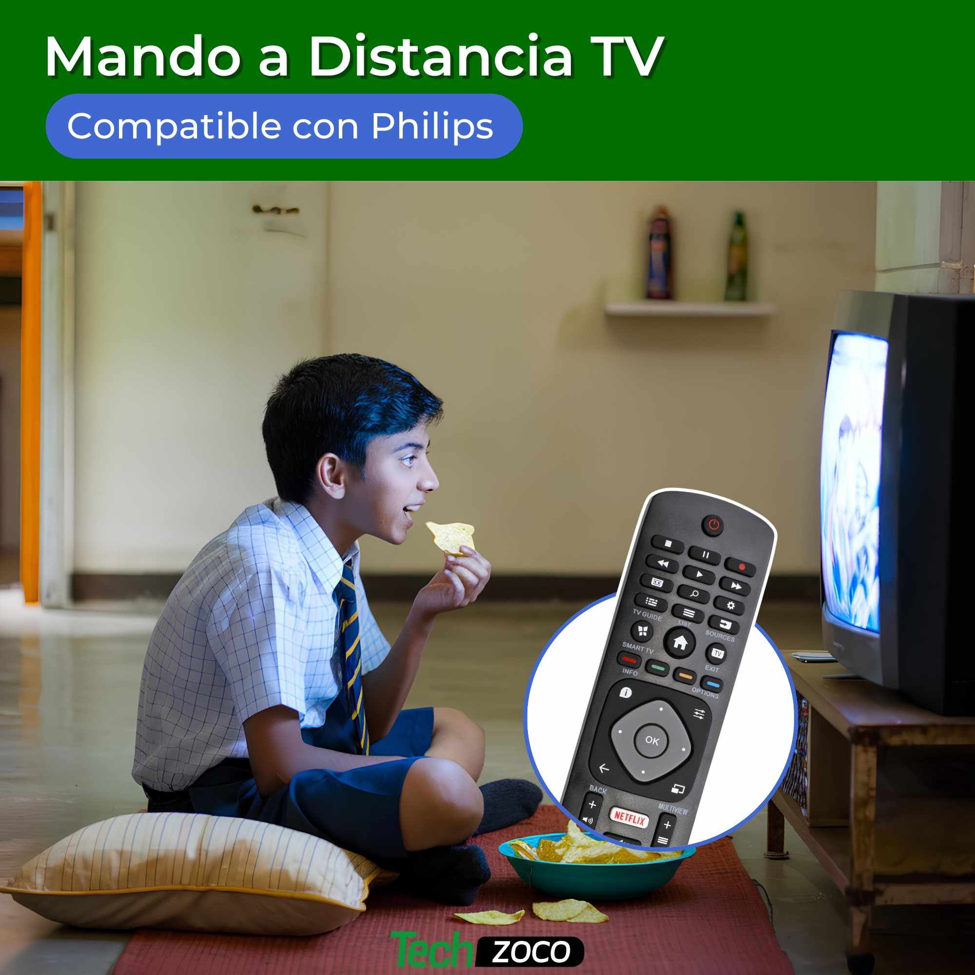 Mando a distancia TV Philips HOF16H303GPD24 - imagen 2