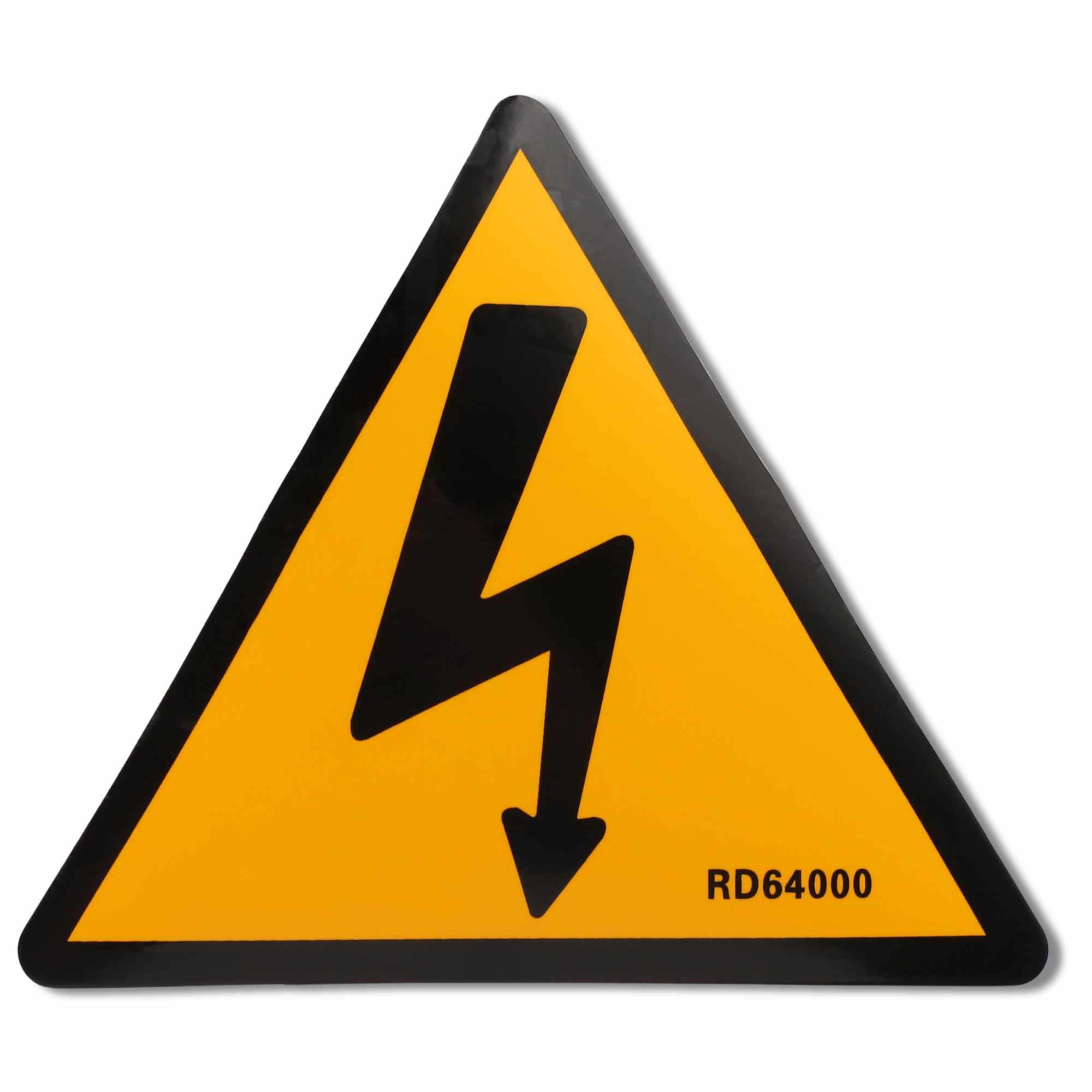 Señal adhesiva Riesgo Eléctrico 105 mm