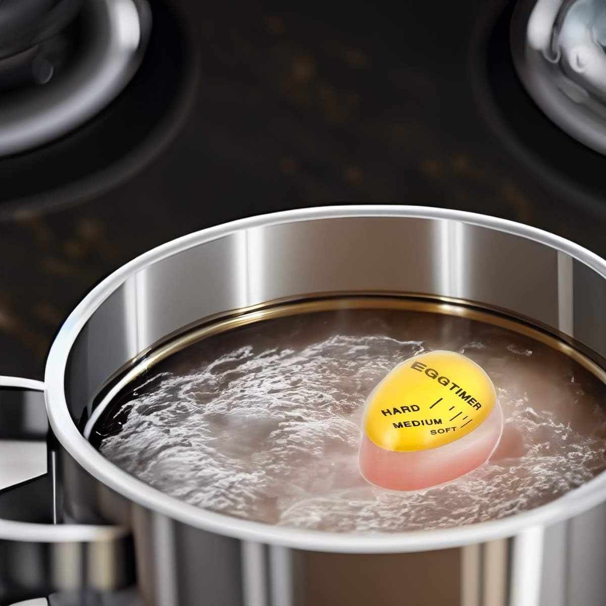 Temporizador De Huevos Cocidos amarillo - imagen 3