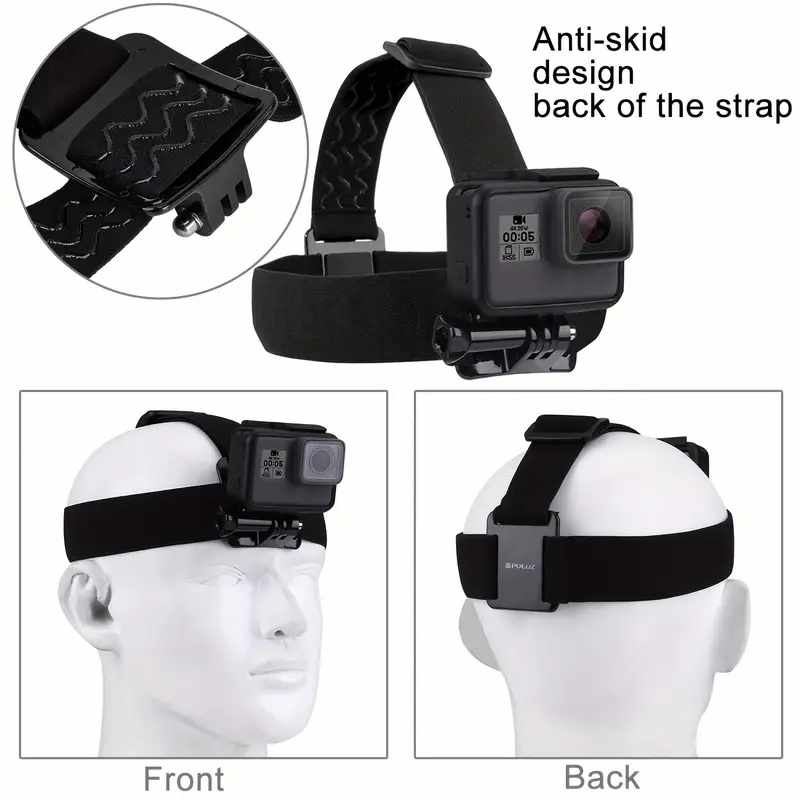 Soporte de Correa para la Cabeza Compatible con GoPro - imagen 6