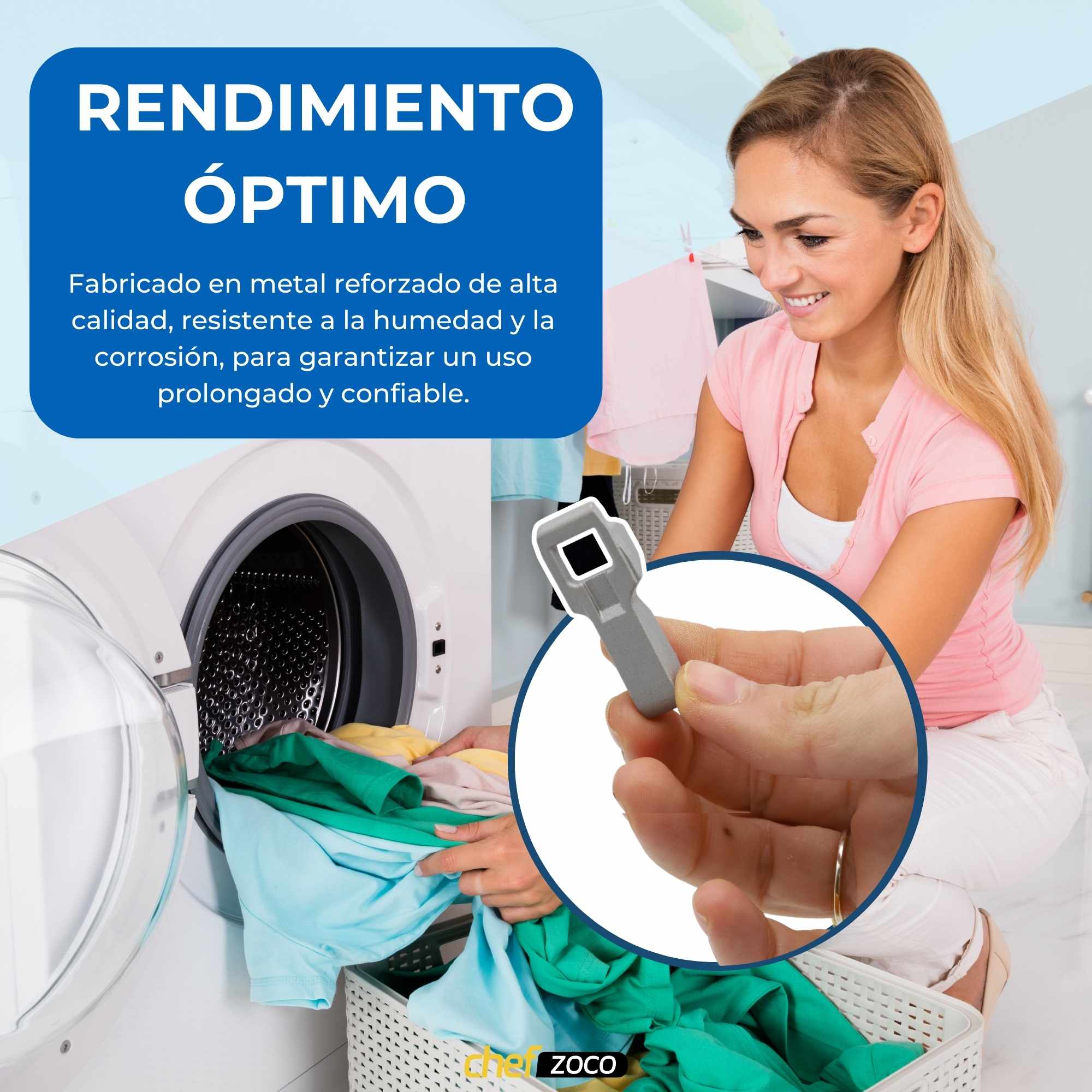 Gancho para interruptor de puerta para lavadora LG - imagen 4