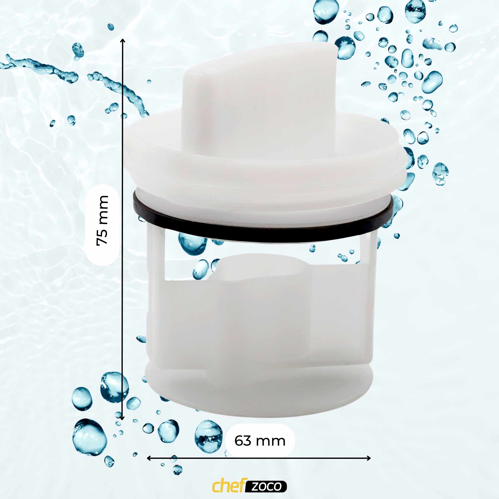 Filtro de pelusas compatible con Lavadora Balay Bosch Siemens Constructa Neff - imagen 4