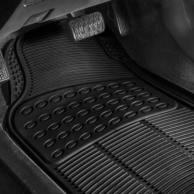 Juego Alfombrillas de Goma kit completo para Coche negro - imagen 2