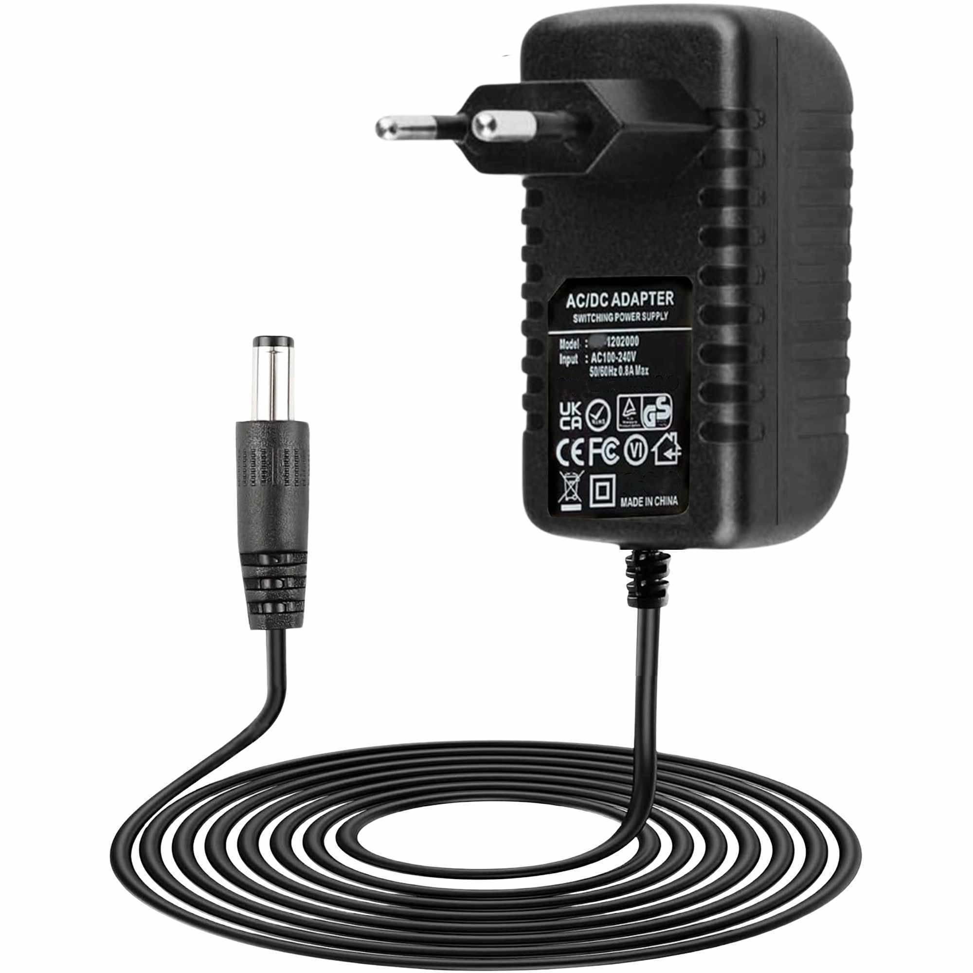 Alimentador 9V 2A Negro DC 5.5x2.5 mm - imagen 1