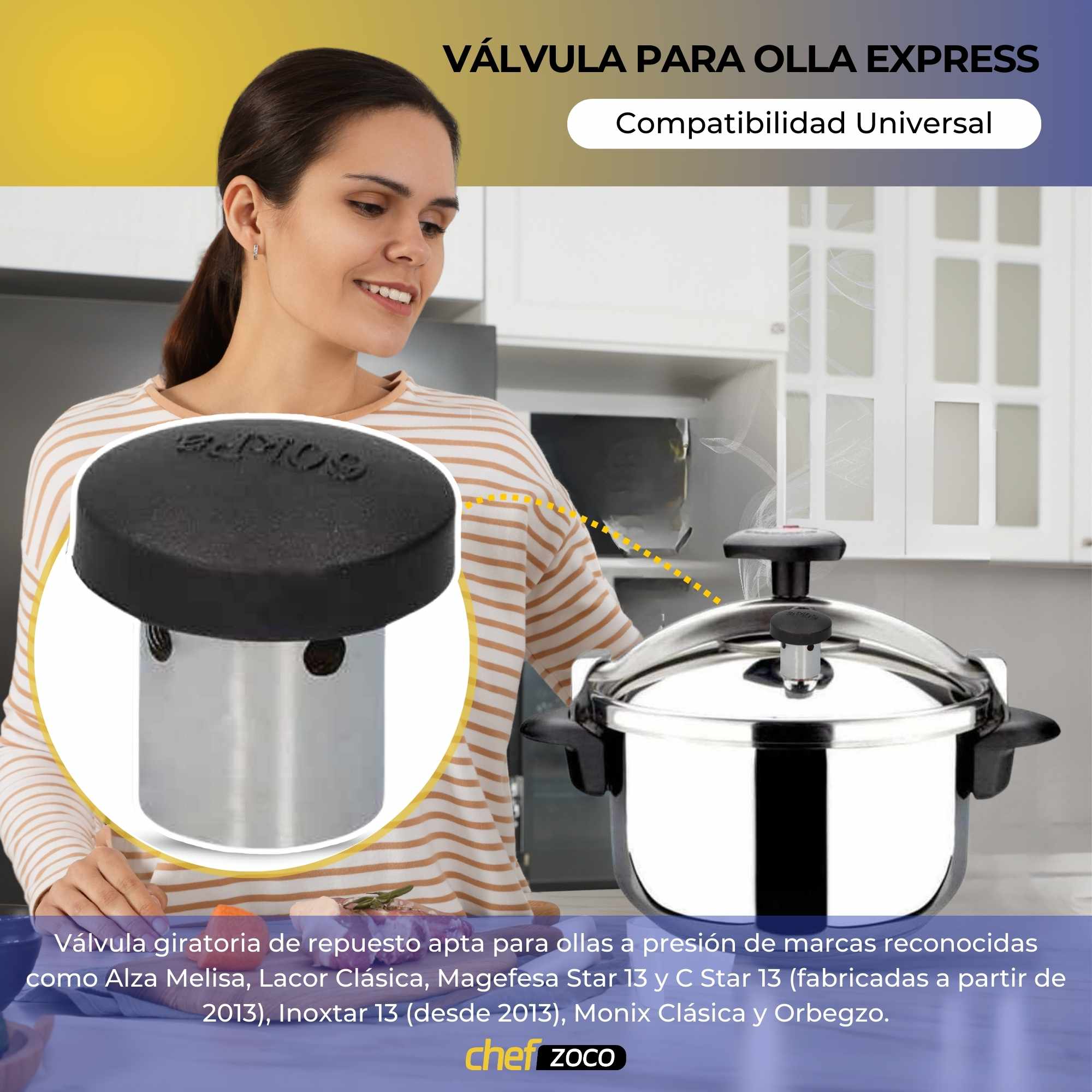 Válvula para olla presion Standard - imagen 2