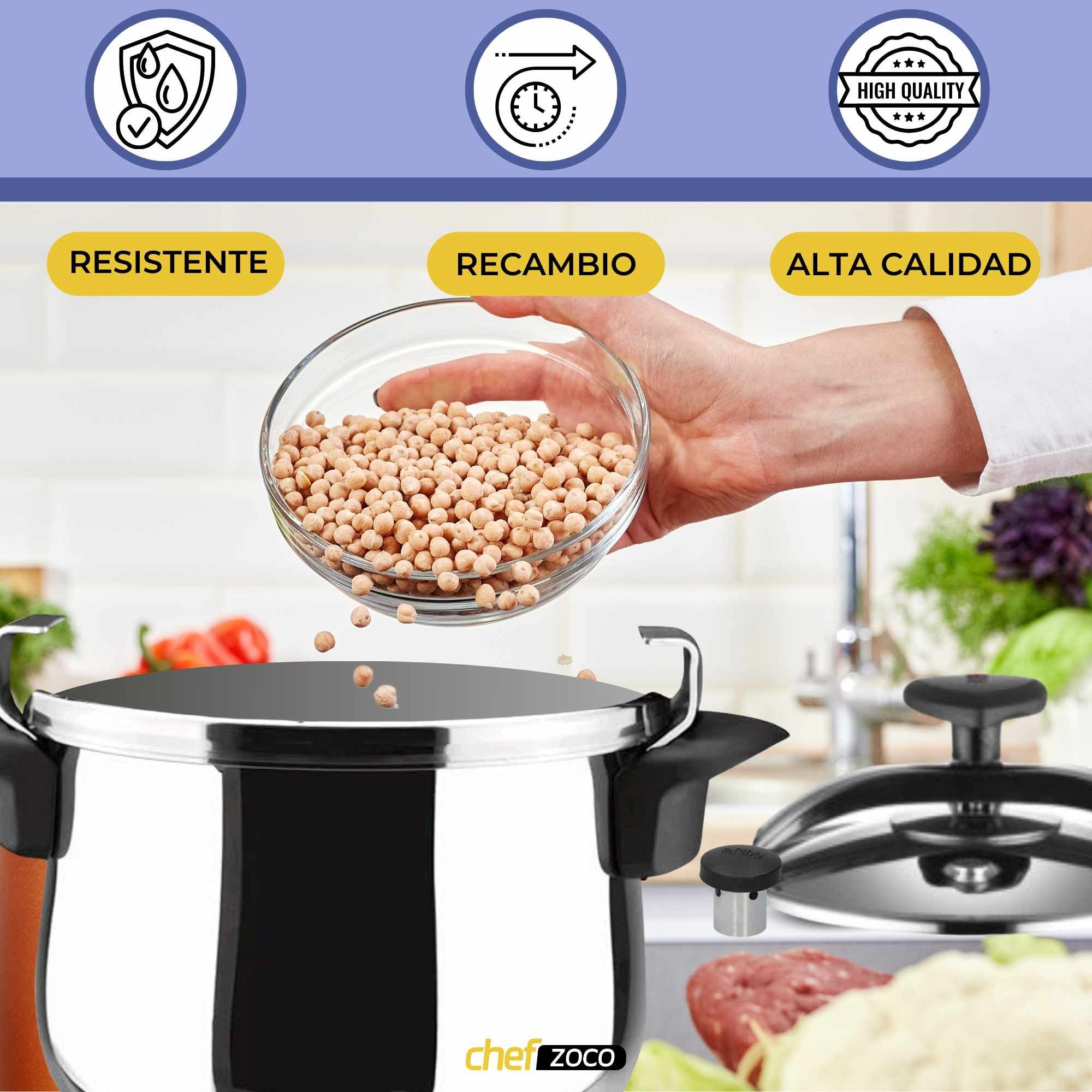 Válvula para olla presion Standard - imagen 4