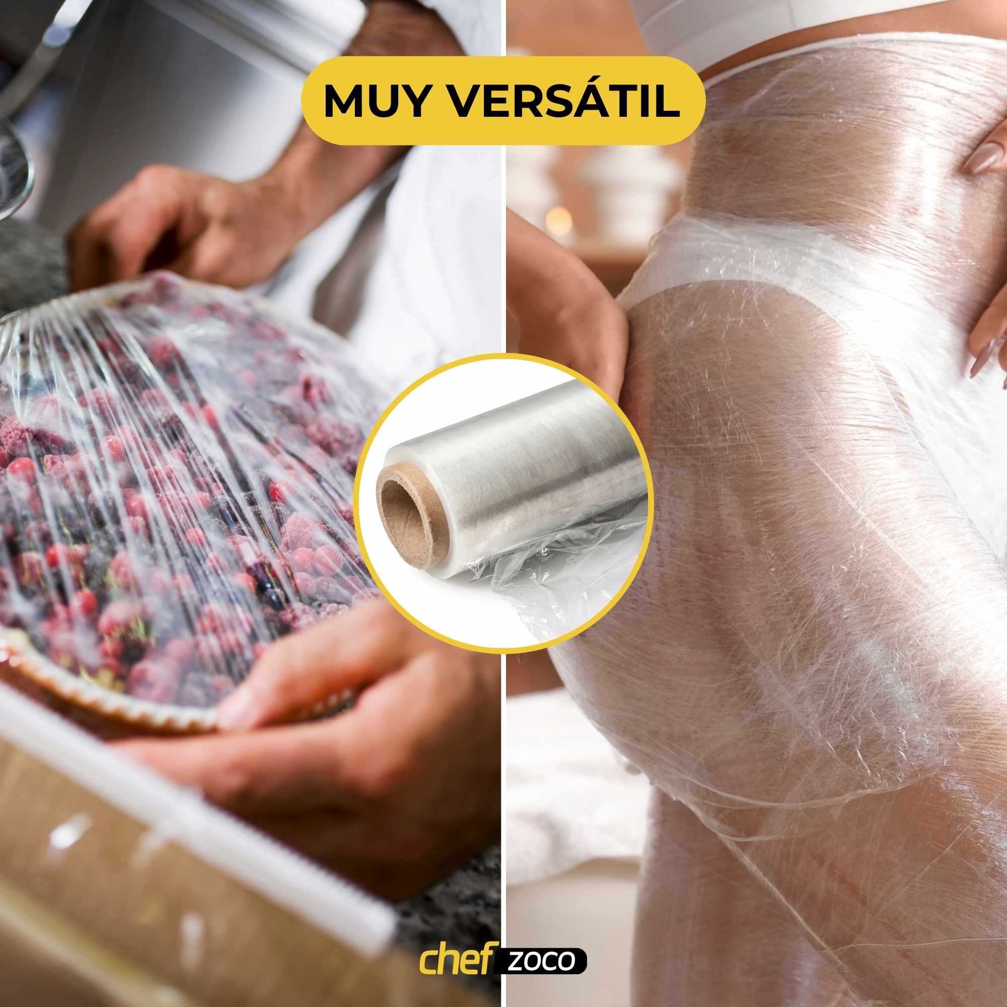 Papel film transparente extra resistente 30 metros - imagen 6