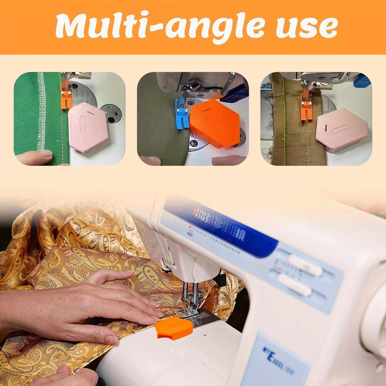 Guía de costura magnética multifuncional con escala - imagen 2