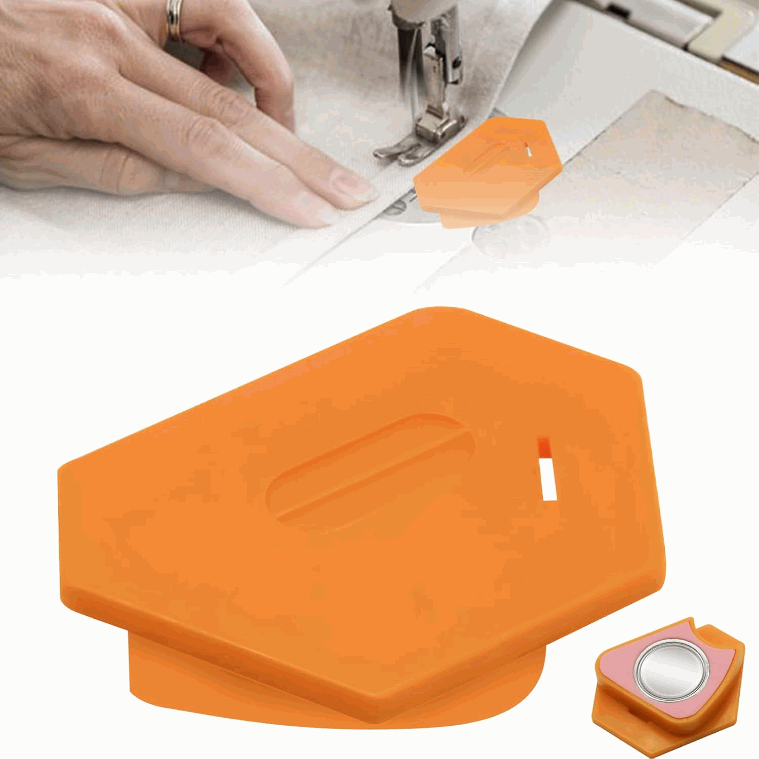 Guía de costura magnética multifuncional con escala - imagen 1