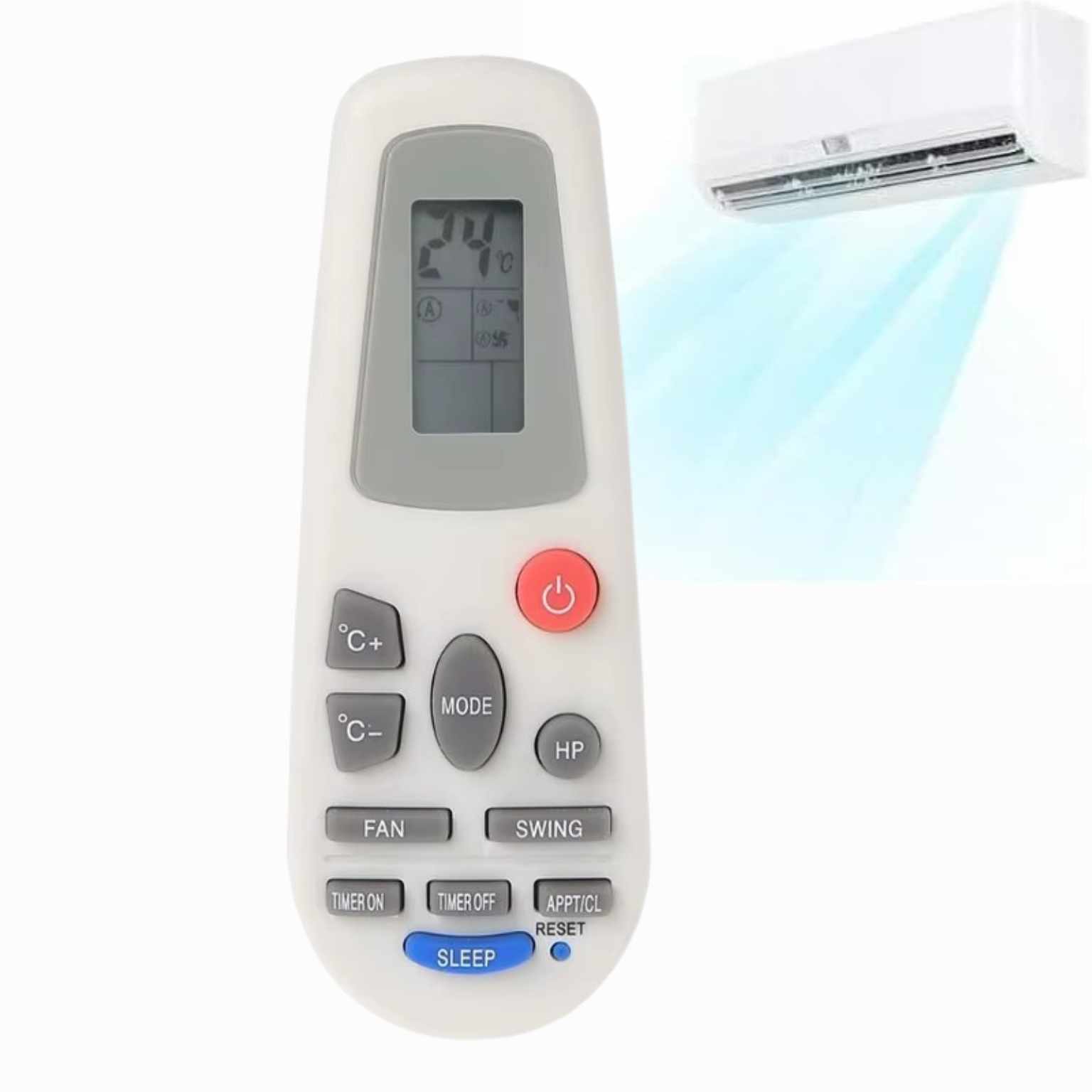 Mando Aire Acondicionado Hisense RCH-5028NA