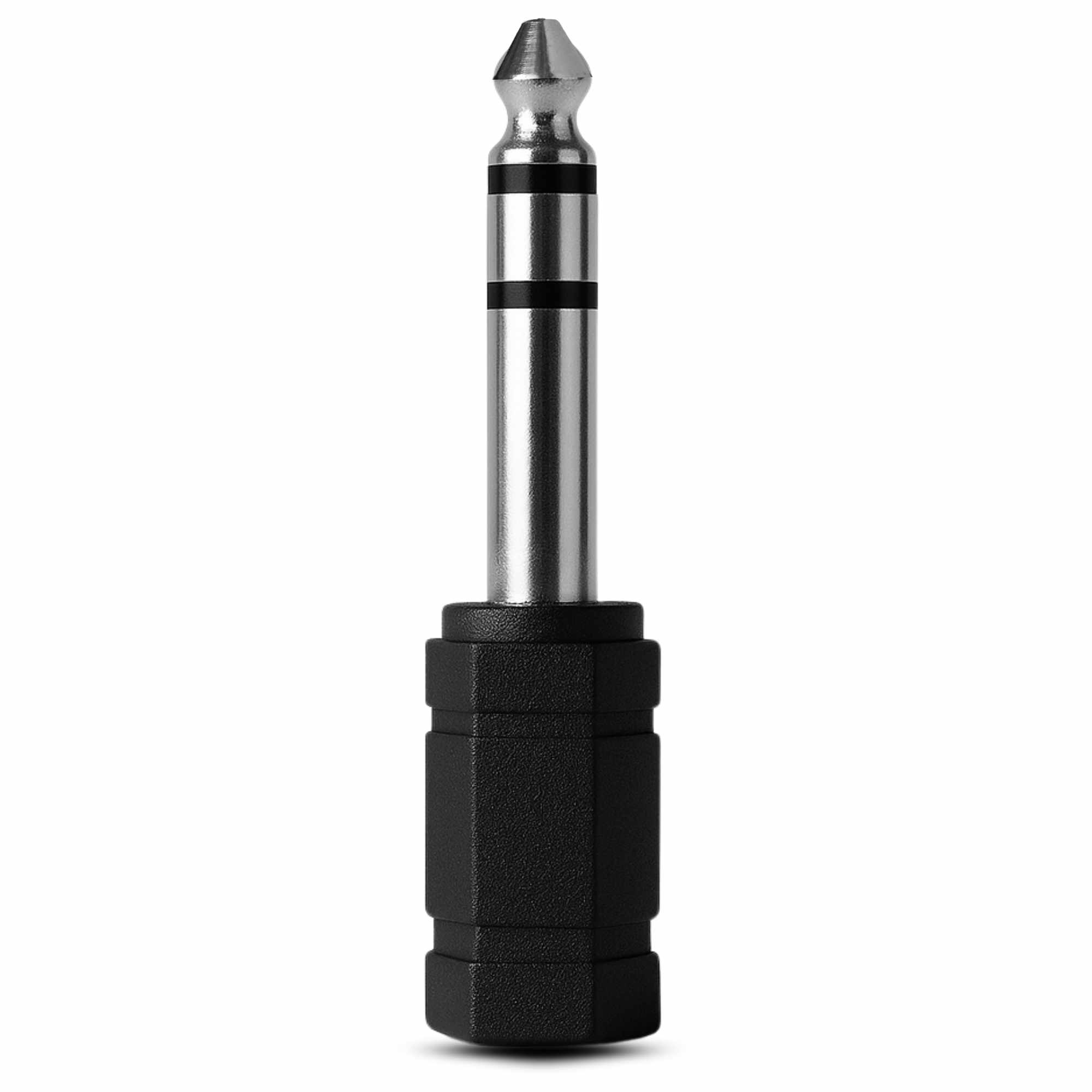 Adaptador audio estereo jack 3.5 hembra - jack 6.35 macho