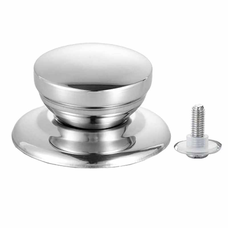Pomo tapa olla 6 cm con tornillo Metálico - imagen 1