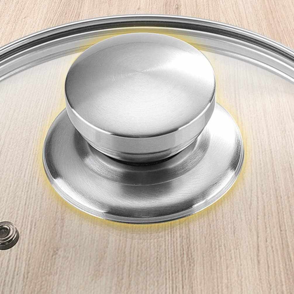 Pomo tapa olla 6 cm con tornillo Metálico - imagen 4
