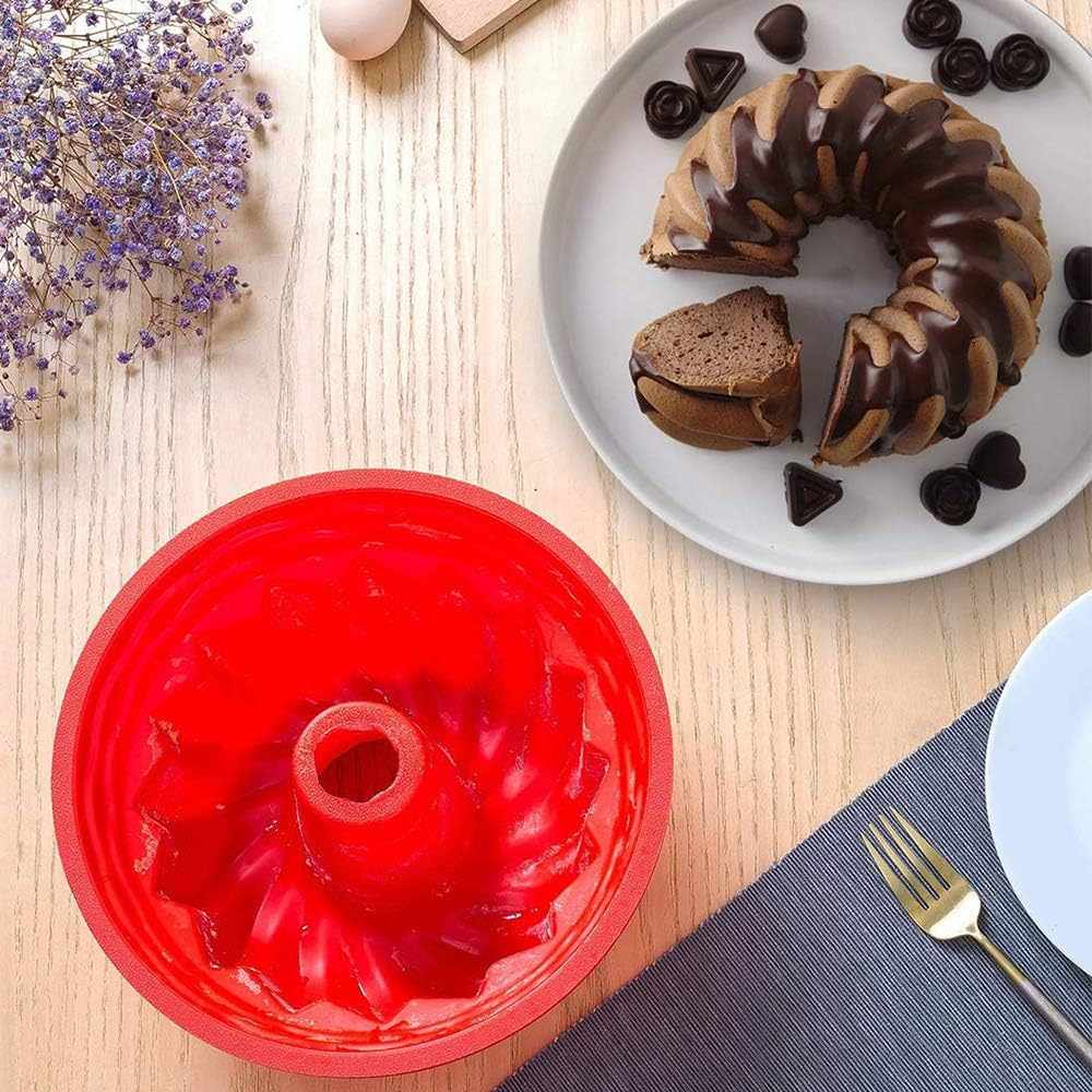Molde silicona bizcocho para horno 24 cm - imagen 2