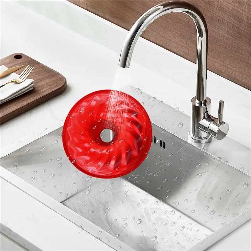 Molde silicona bizcocho para horno 24 cm - imagen 5