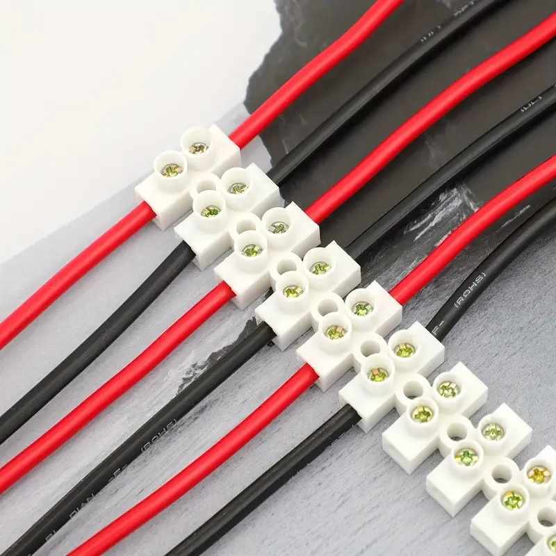 Regleta de conexion de cables electricos de seccion 16 mm Blanco 30 A - imagen 4