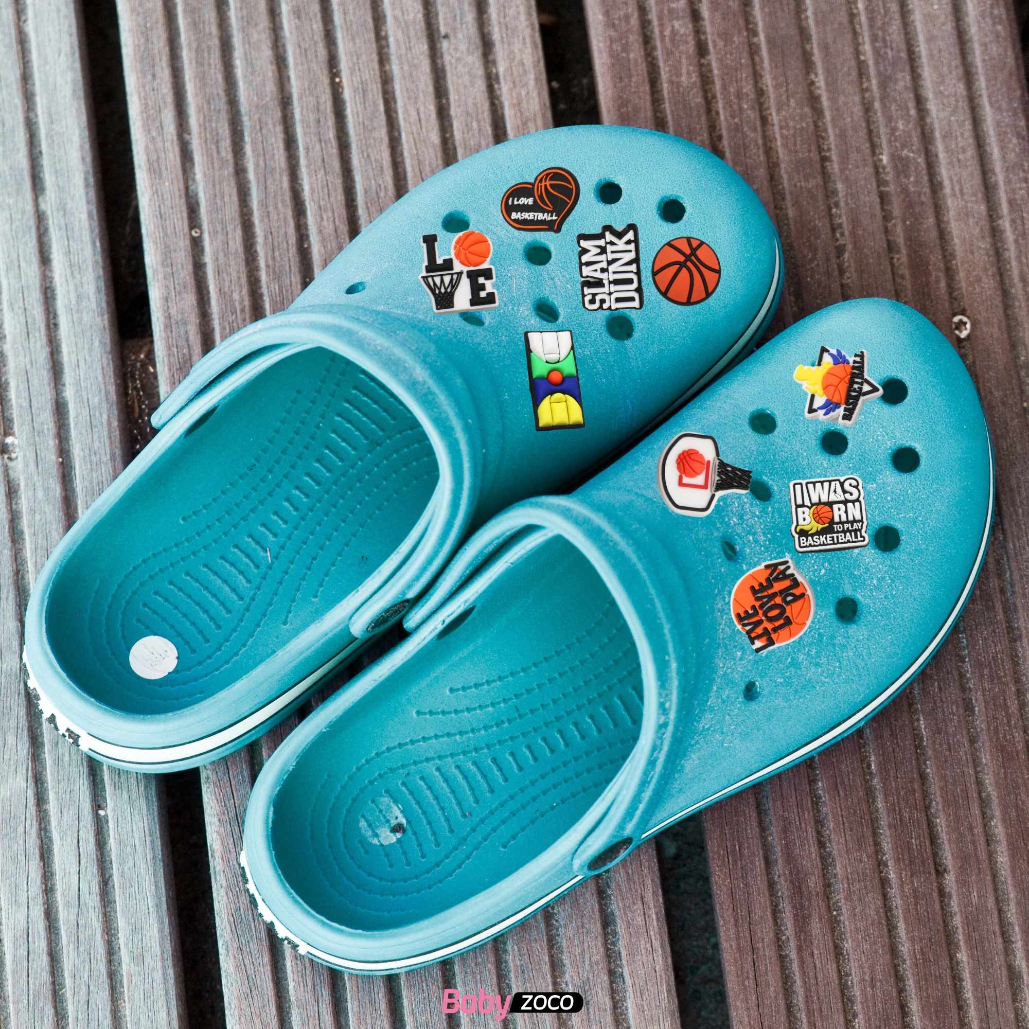 Pines Charms para crocs diseño Baloncesco 25 unidades - imagen 6