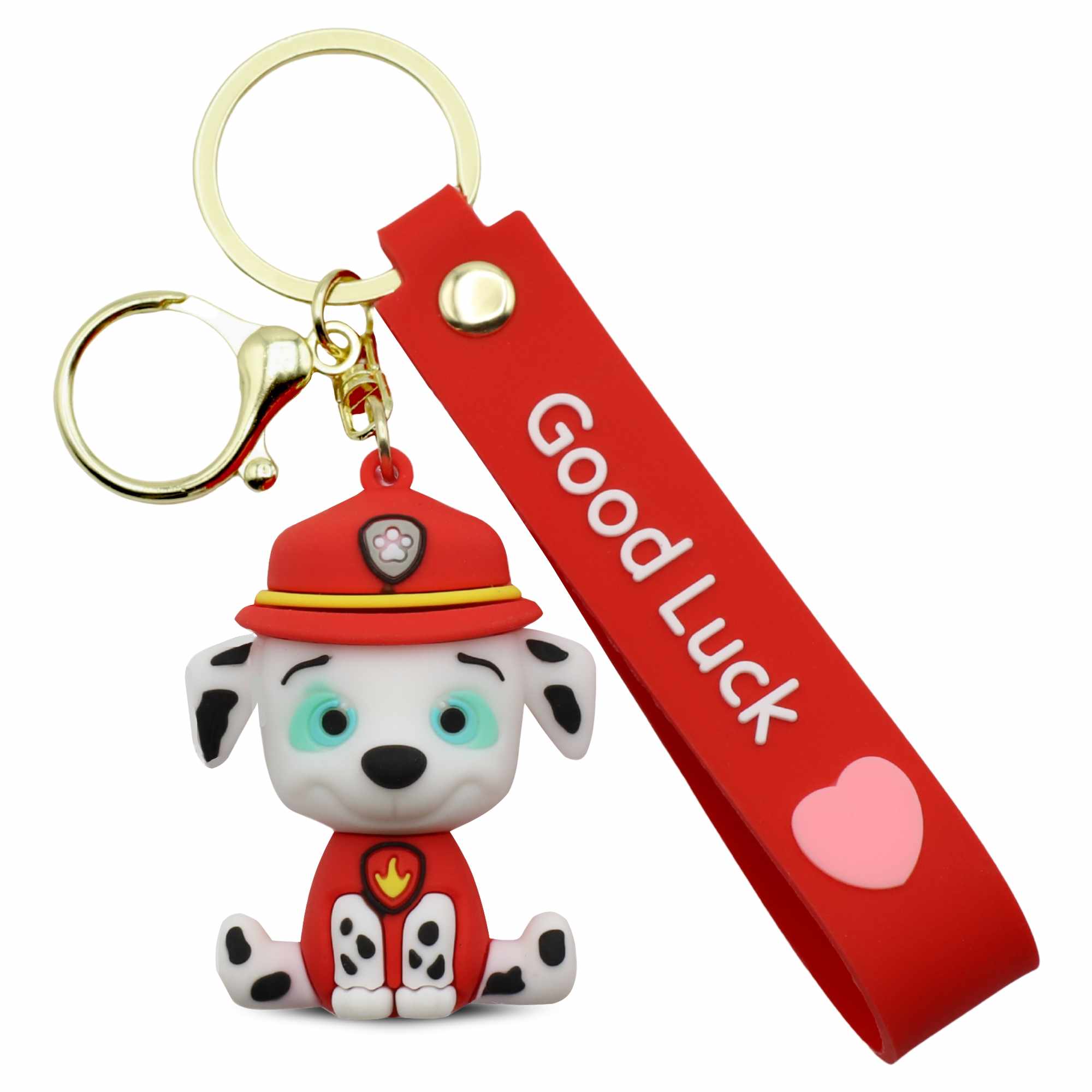 Llavero Marshall patrulla canina silicona - imagen 1