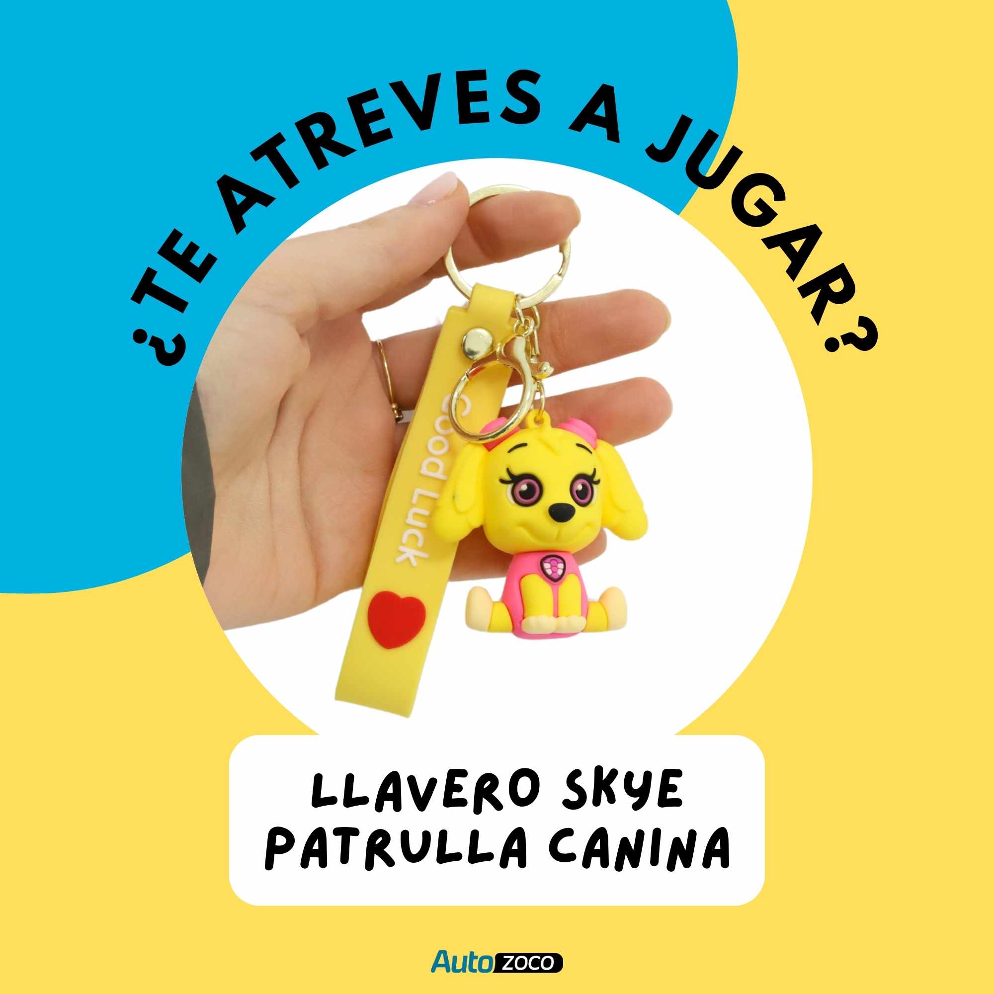 Llavero Skye patrulla canina silicona - imagen 5