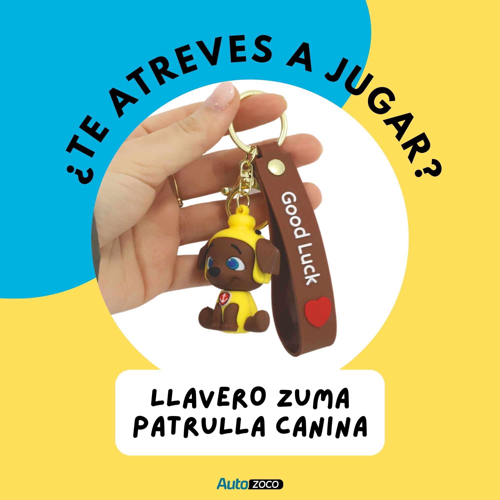 Llavero Zuma patrulla canina silicona - imagen 4