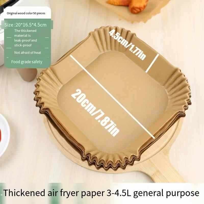 Papel para Freidora de Aire cuadrado 24 cm pack 100 unidades - imagen 6