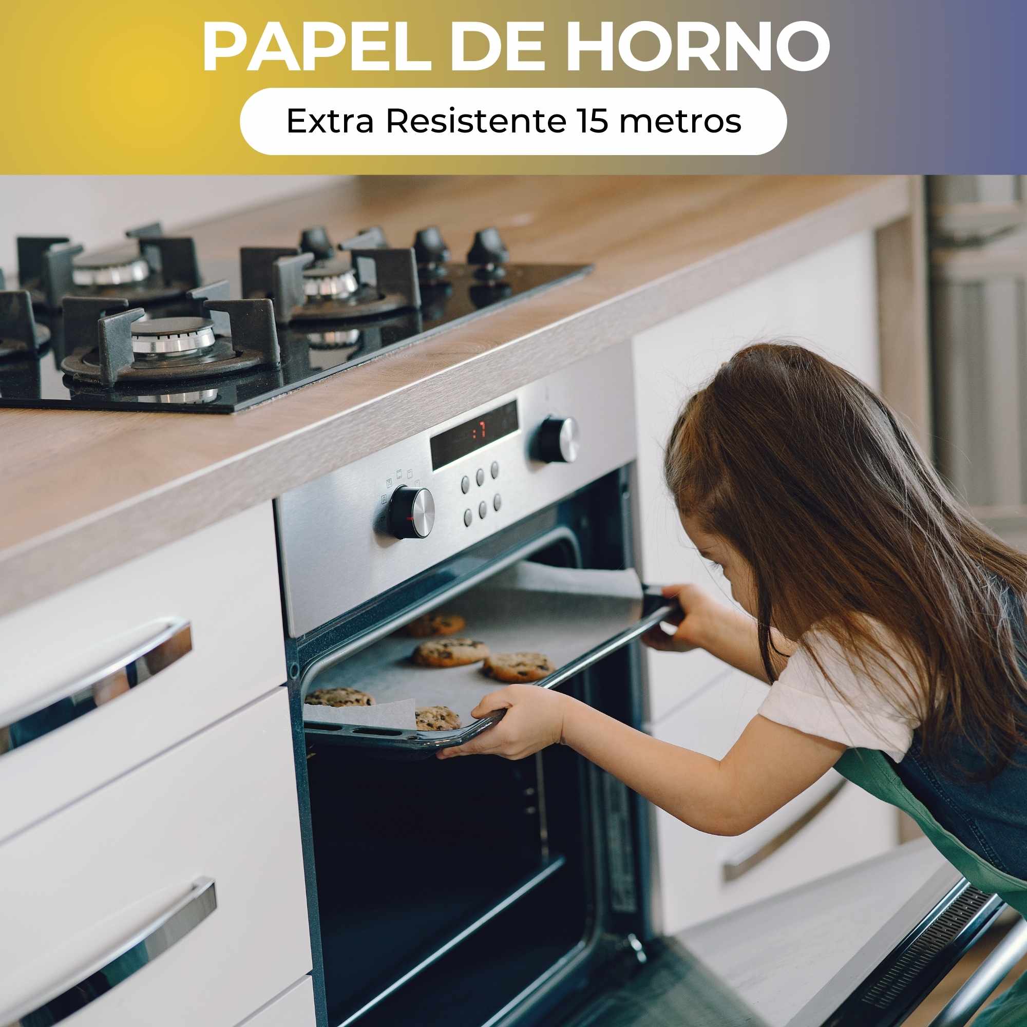 Papel para horno extra resistente 15 metros - imagen 2