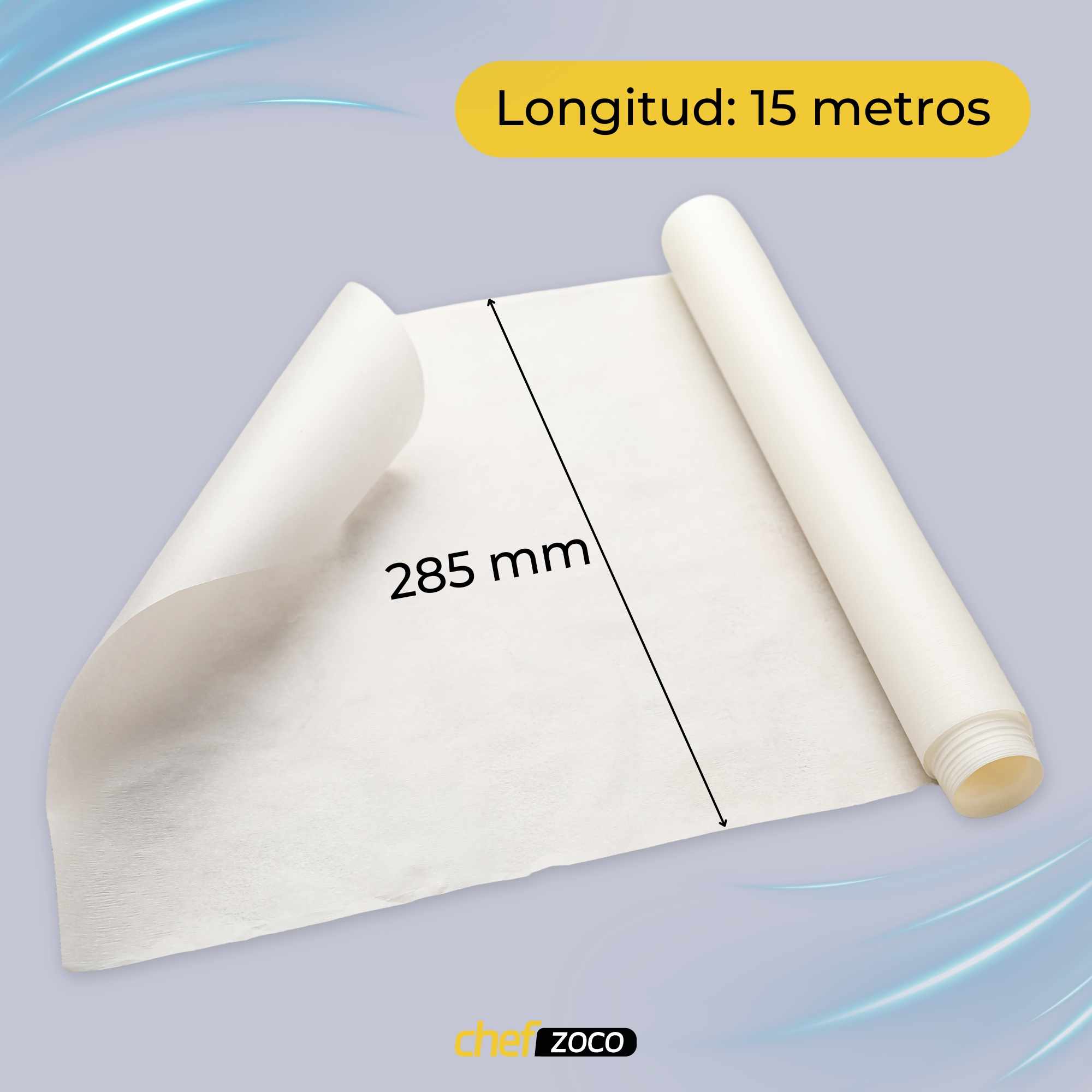 Papel para horno extra resistente 15 metros - imagen 3