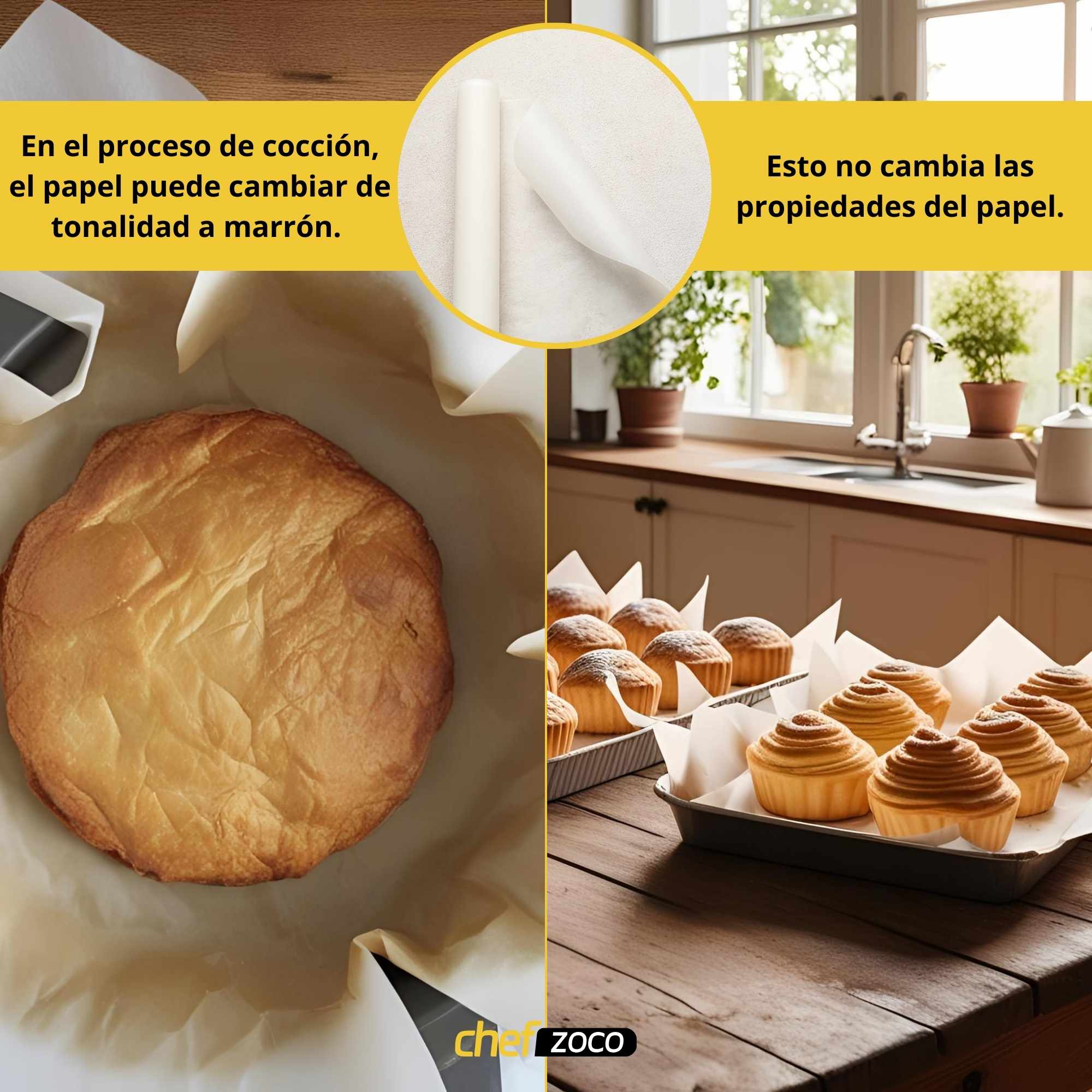 Papel para horno extra resistente 15 metros - imagen 6
