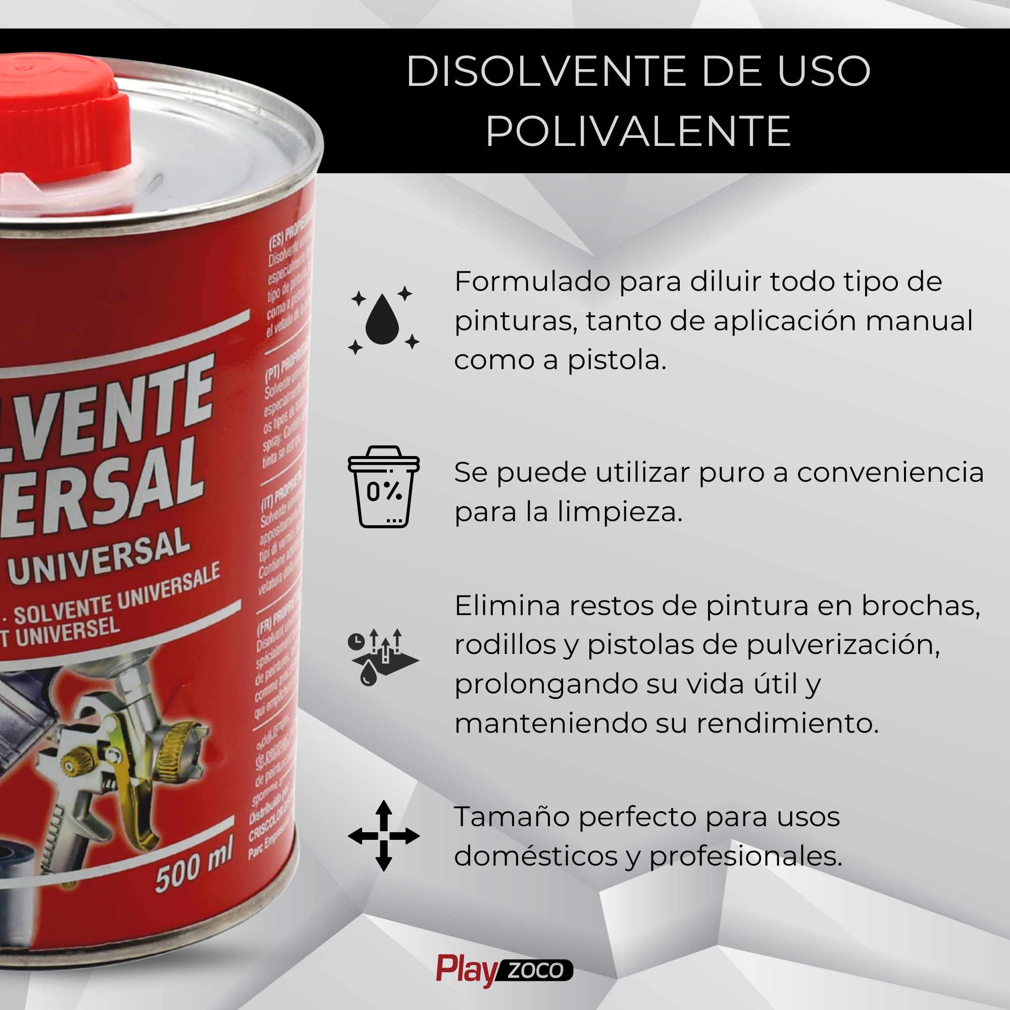 Disolvente universal 500 ml - imagen 3