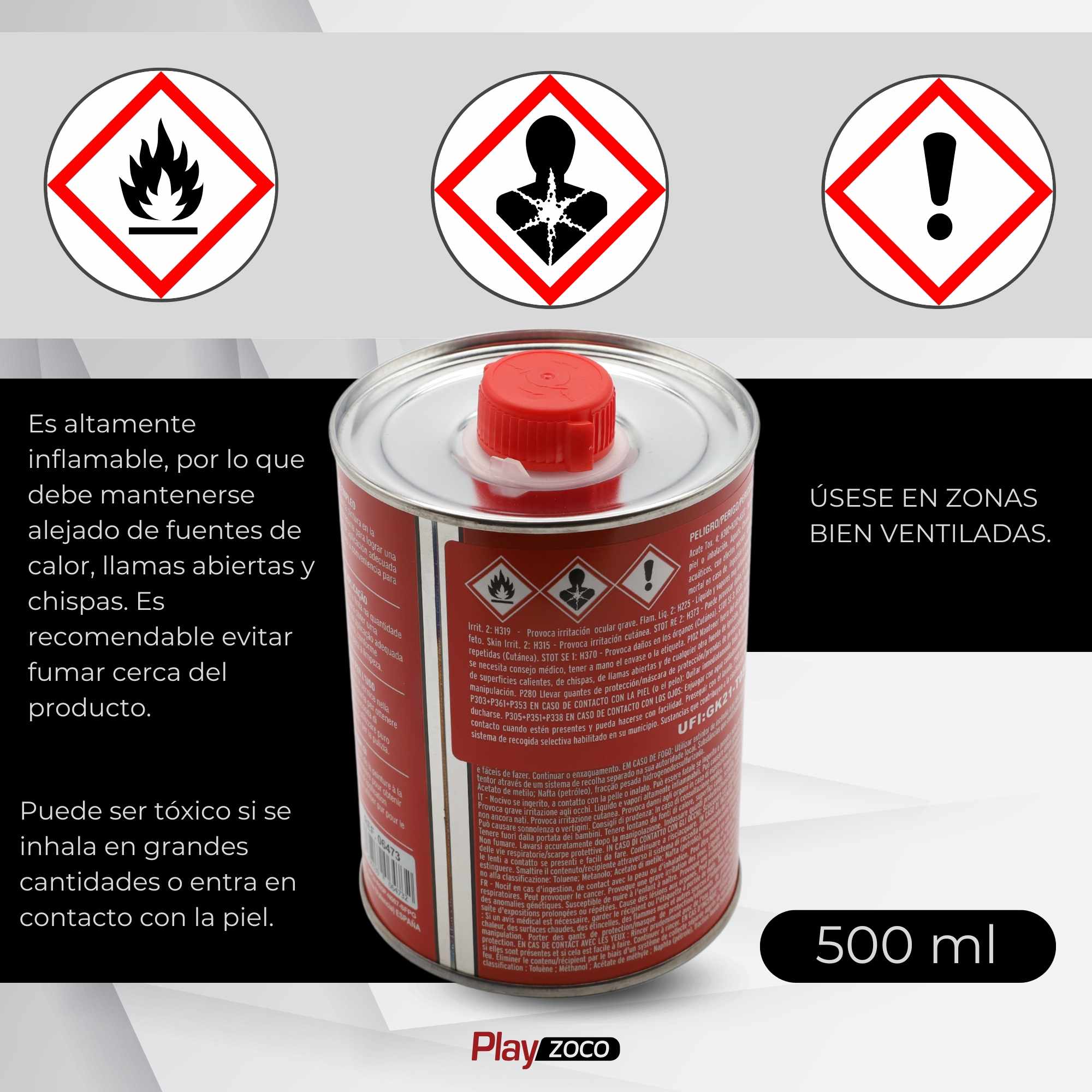 Disolvente universal 500 ml - imagen 5