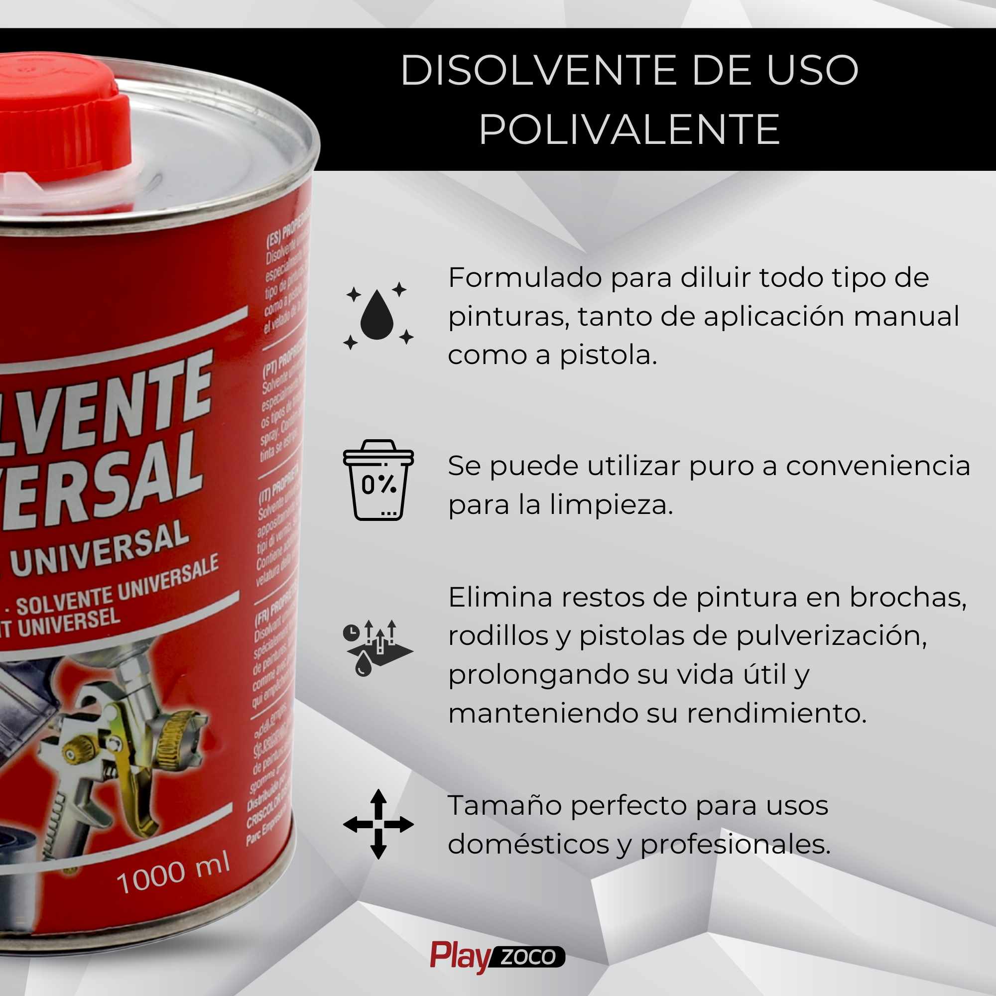 Disolvente universal 1000 ml - imagen 3