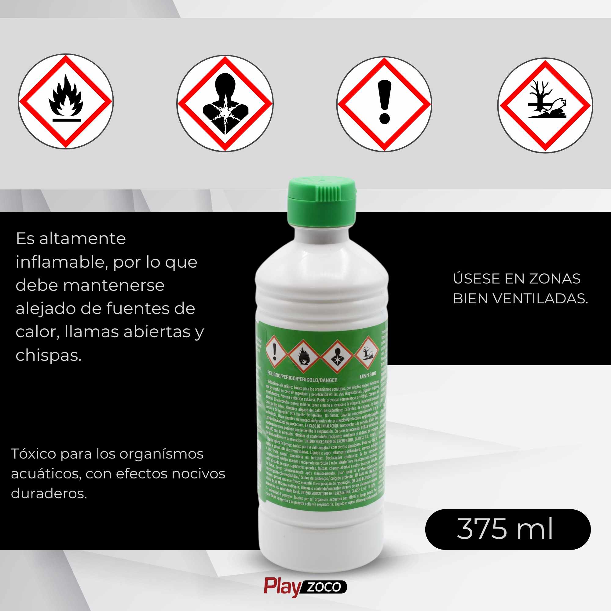 Aguarras Simil 375 ml - imagen 5