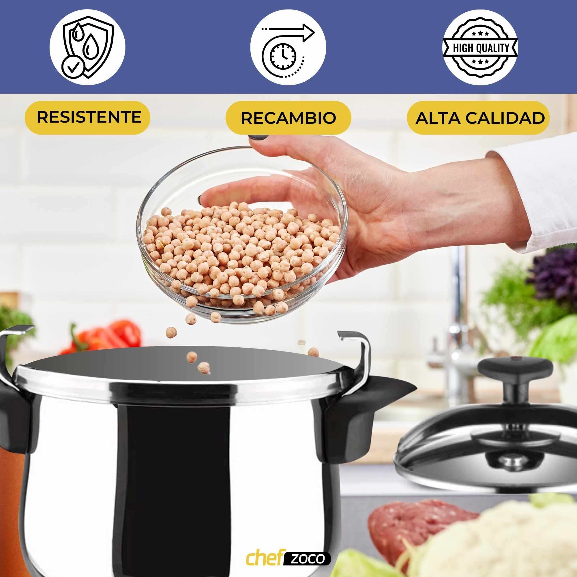 Pomo olla adaptable a magefesa star hasta 2012 - imagen 4