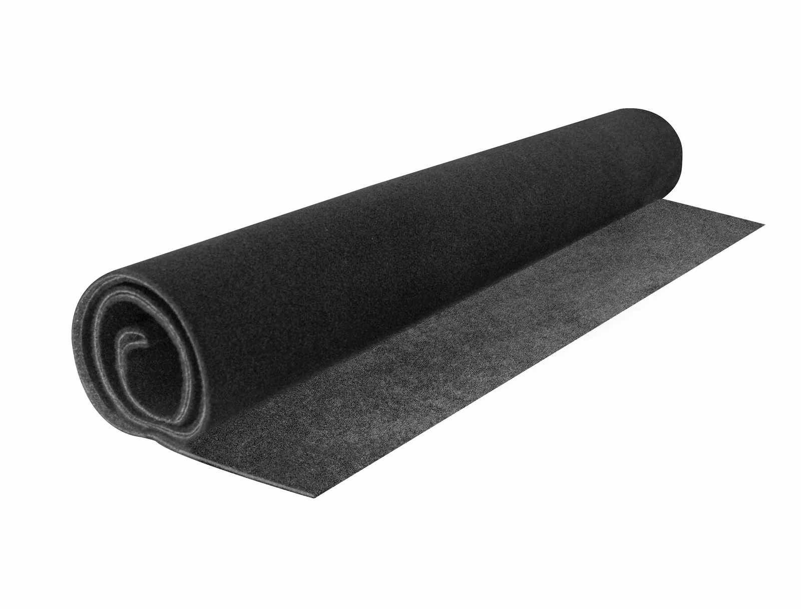 Alfombrilla maletero coche de moqueta Universales negro 184 x 91 cm rectangular