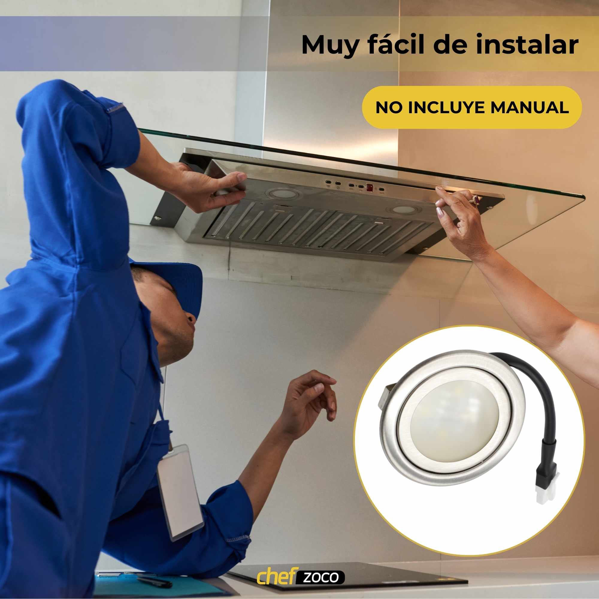 Lámpara Led para Campanas Teka 1.5 W 230 V codigo 81455067 - imagen 5
