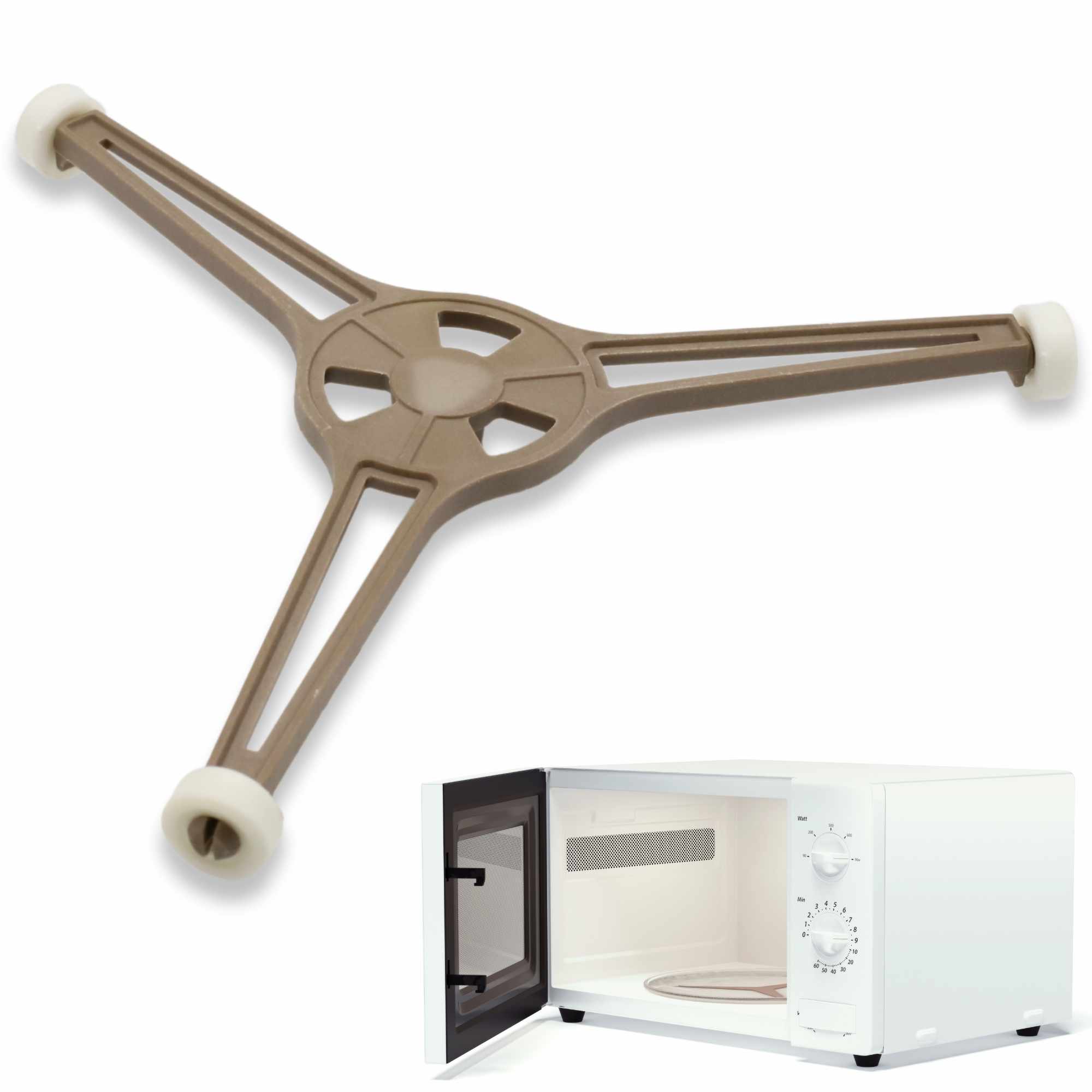 Soporte Plato Microondas 3 ruedas - imagen 1