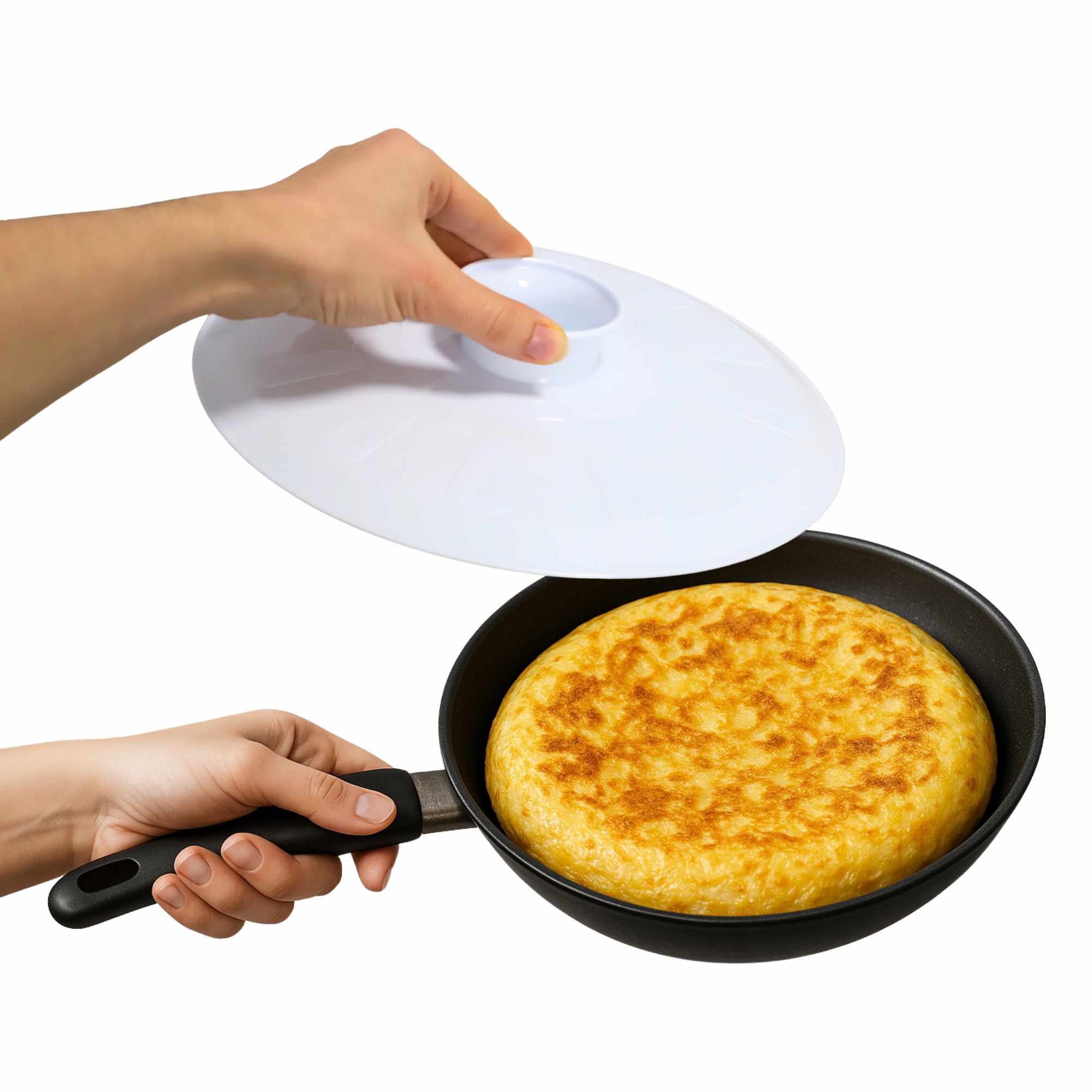 Tapa voltea Tortillas de plástico 25.5 cm