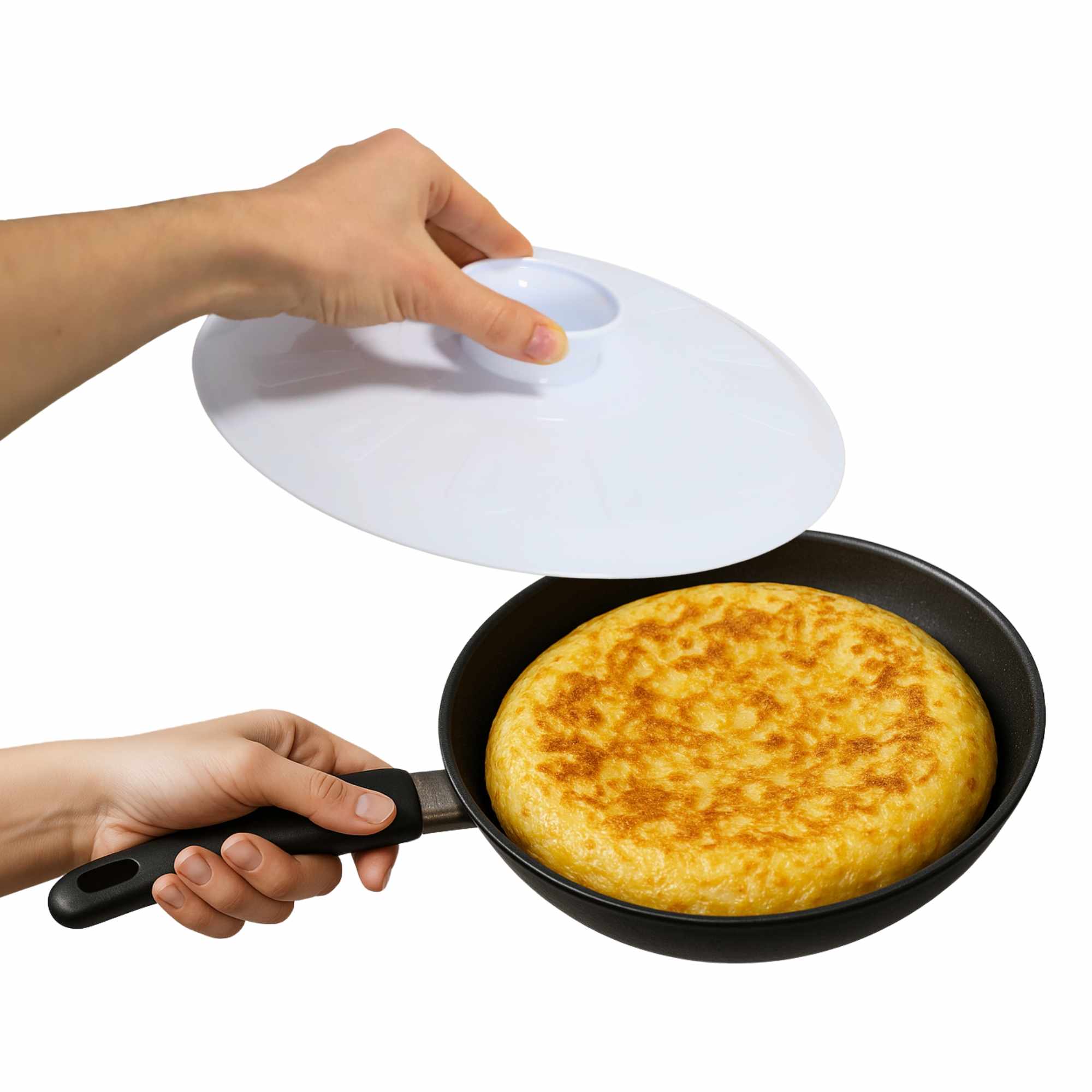 Tapa voltea Tortillas de plástico 29 cm
