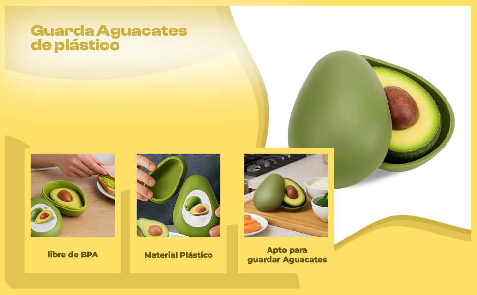 Banner - Guarda aguacate de plastico Verde