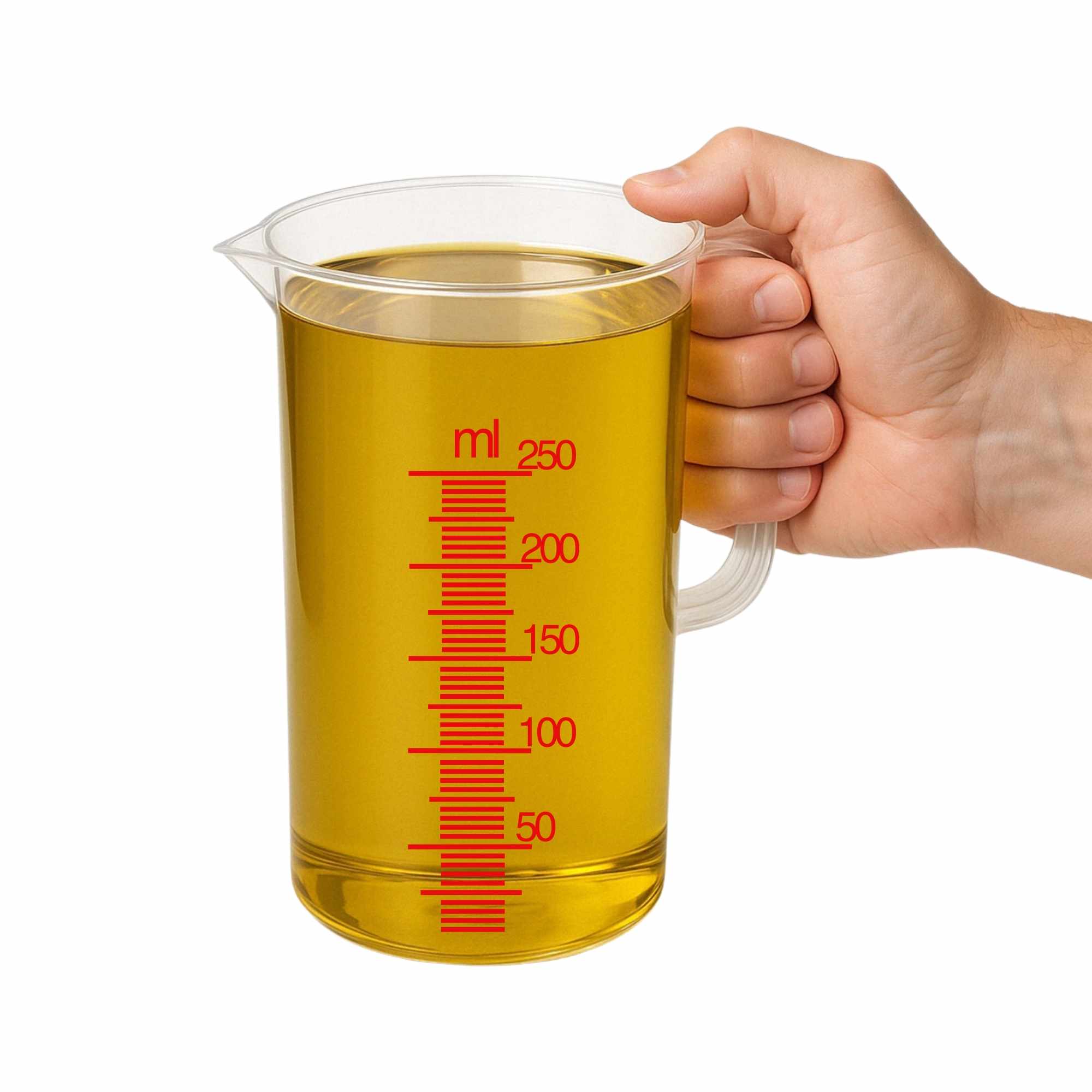 Jarra de plástico Medidora 250 Ml Transparente